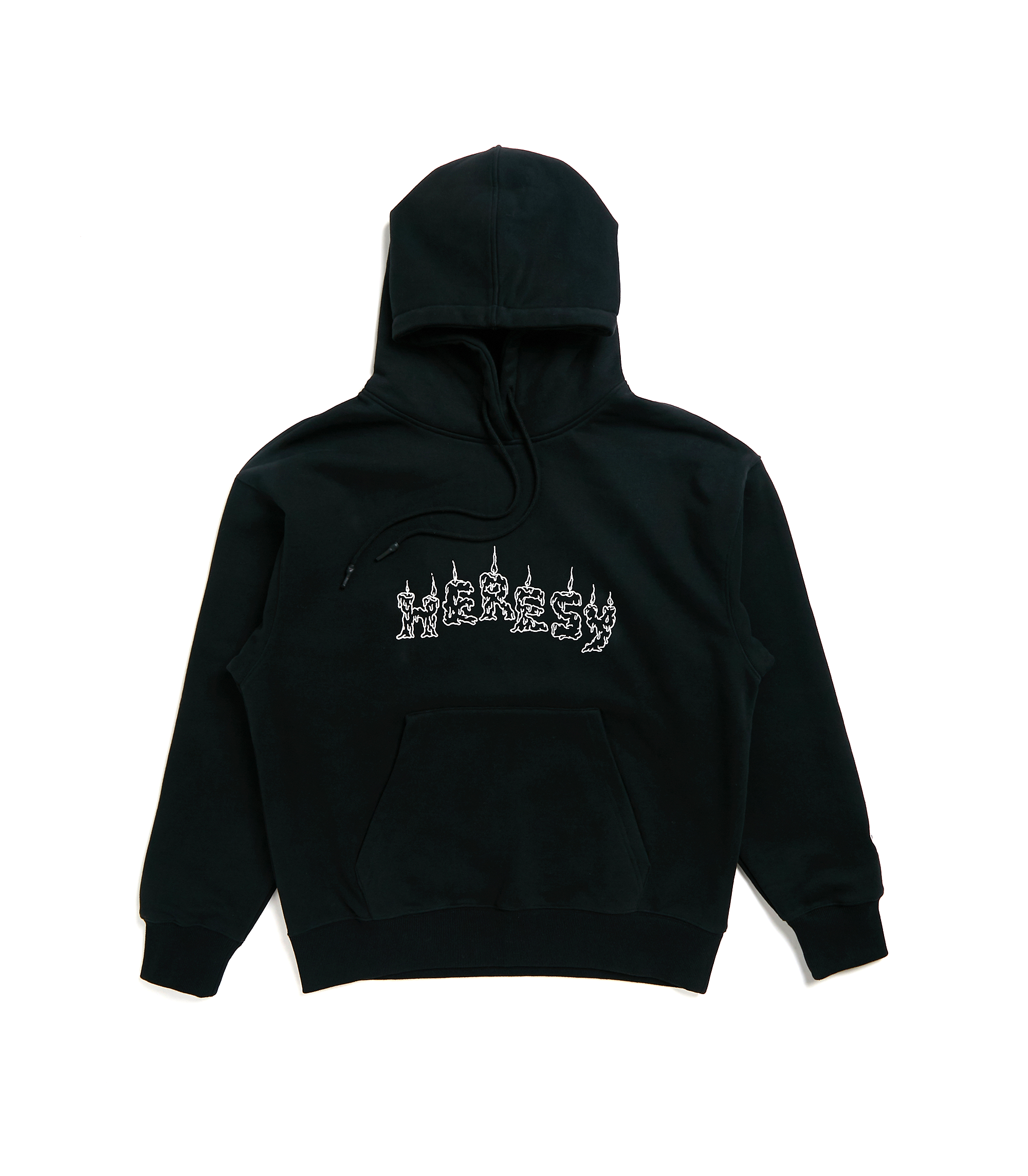Candle Hooded Sweatshirt - Black