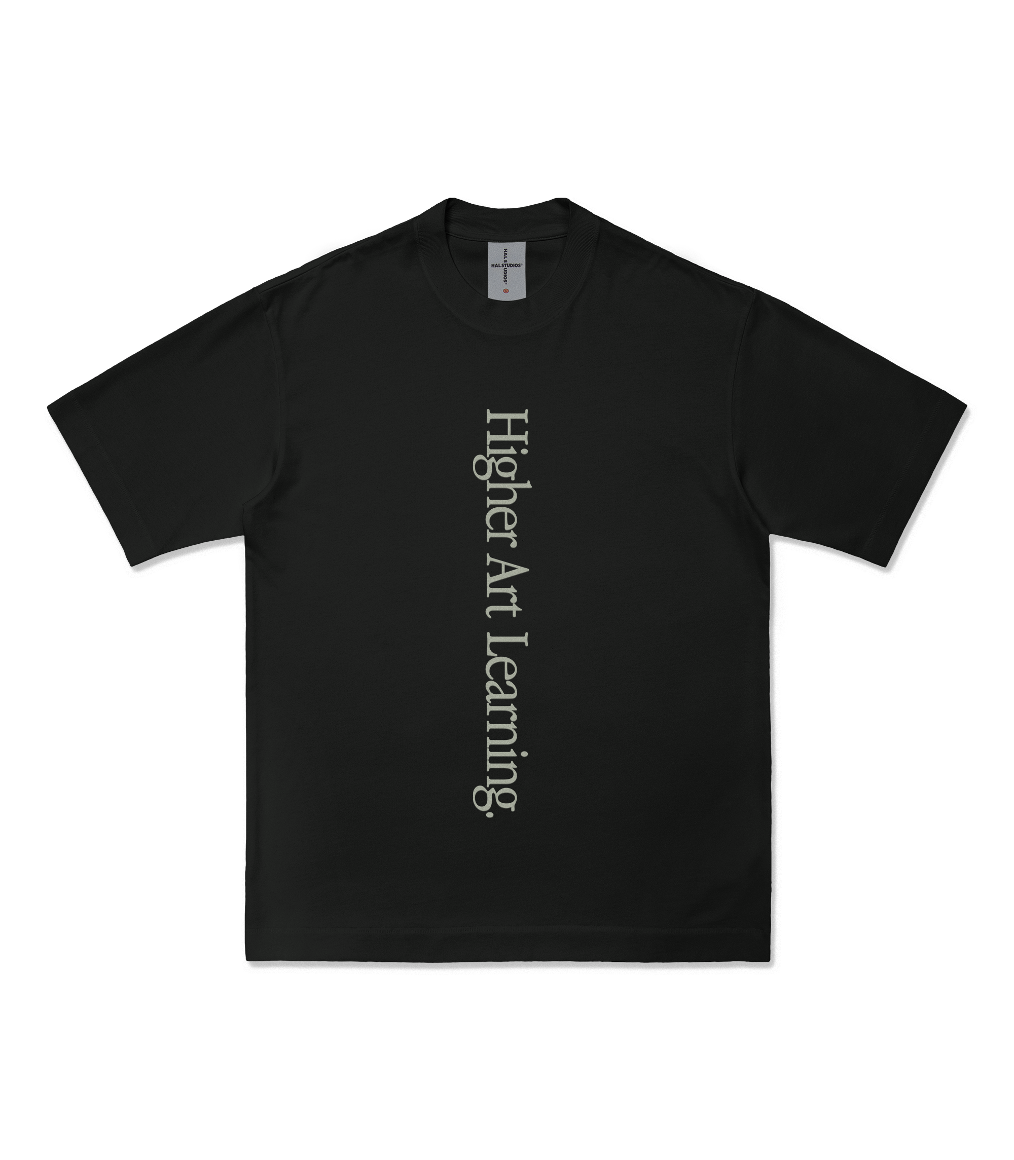 HIGHER ART LEARNING T-SHIRT - BLACK