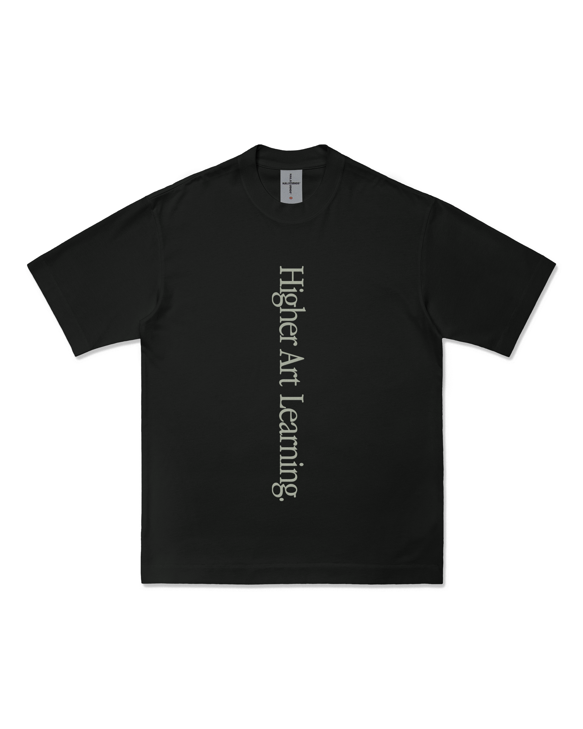 HIGHER ART LEARNING T-SHIRT - BLACK