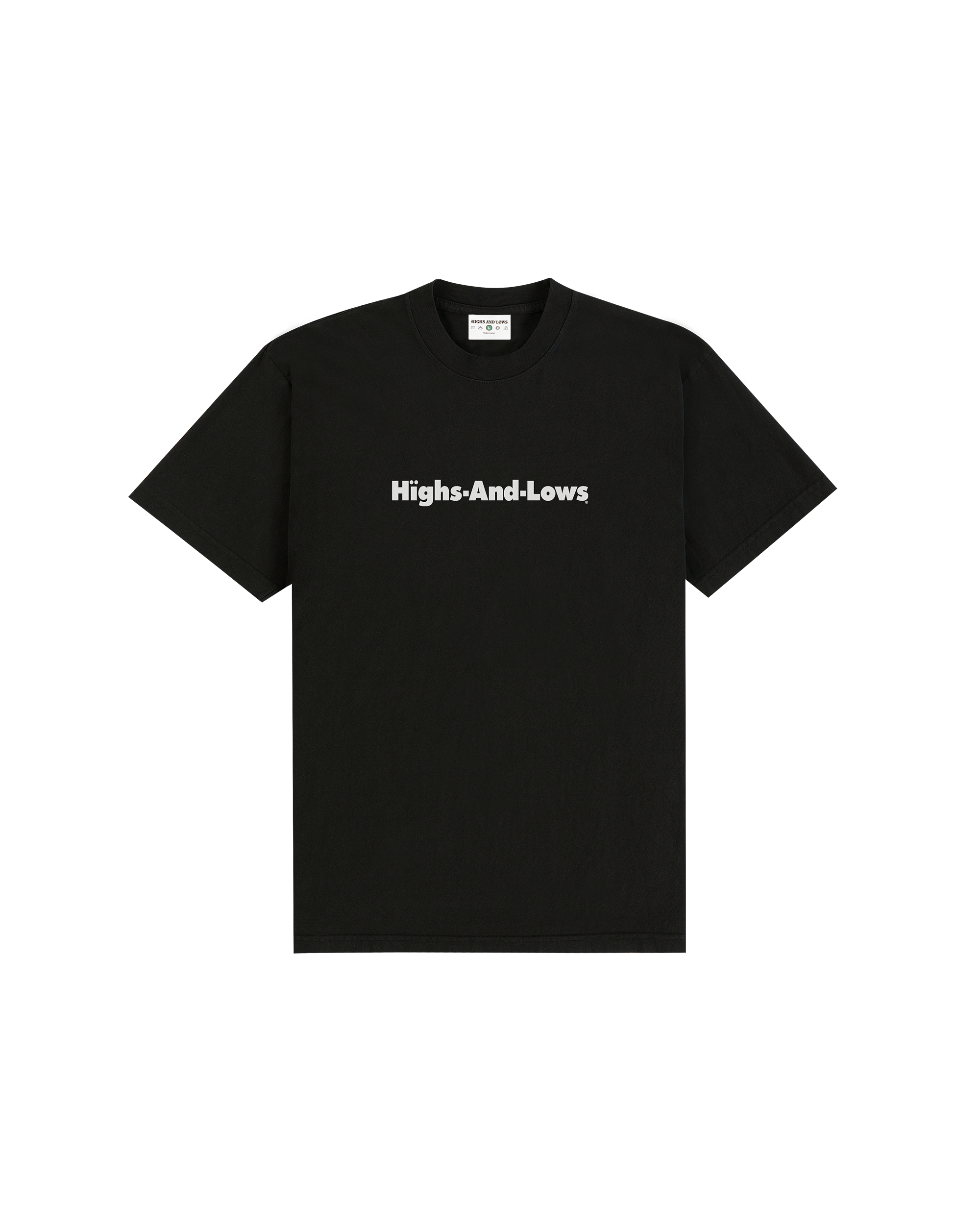 Hïghs and Lows T-shirt - Black