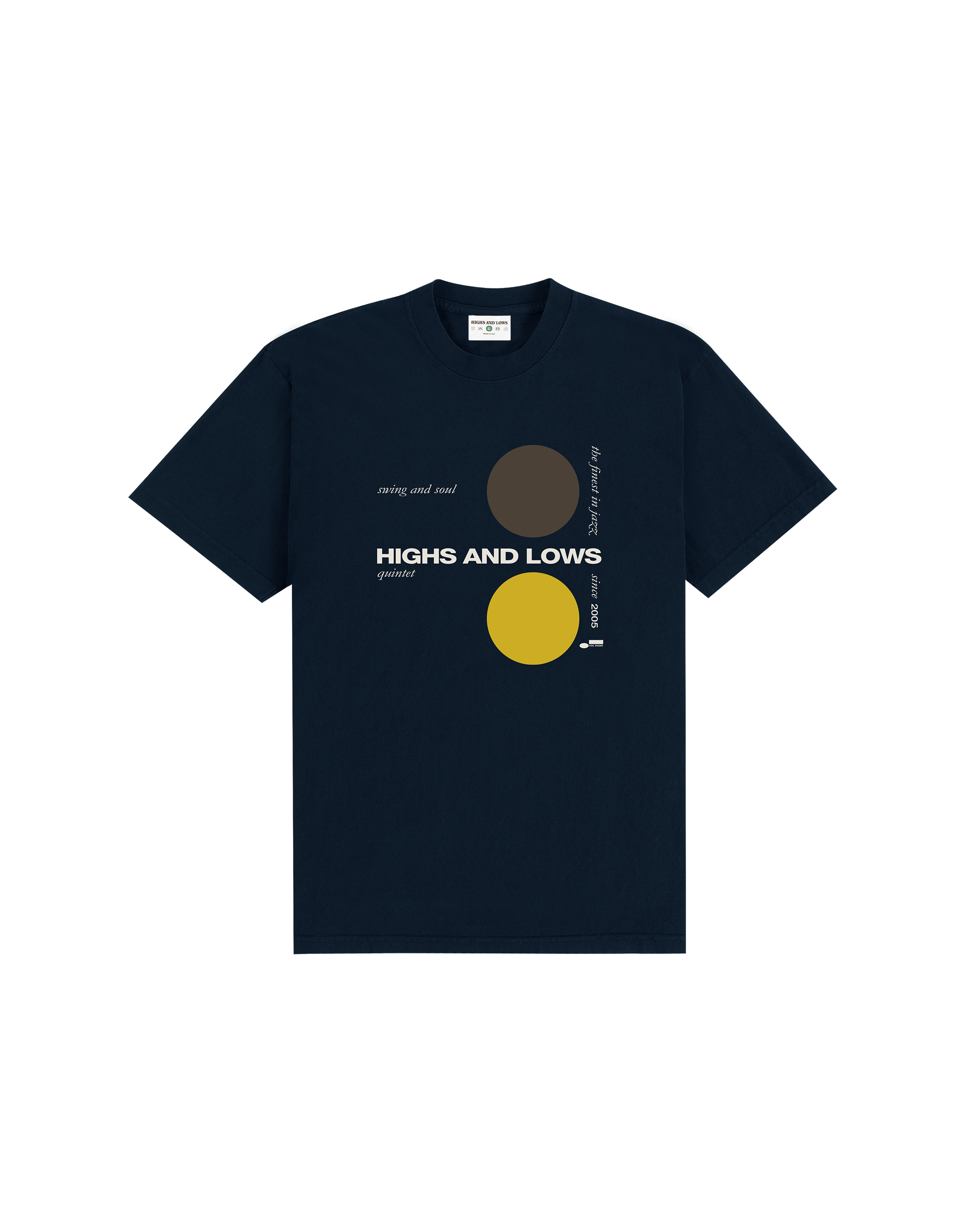 Swing and Soul T-shirt - Navy