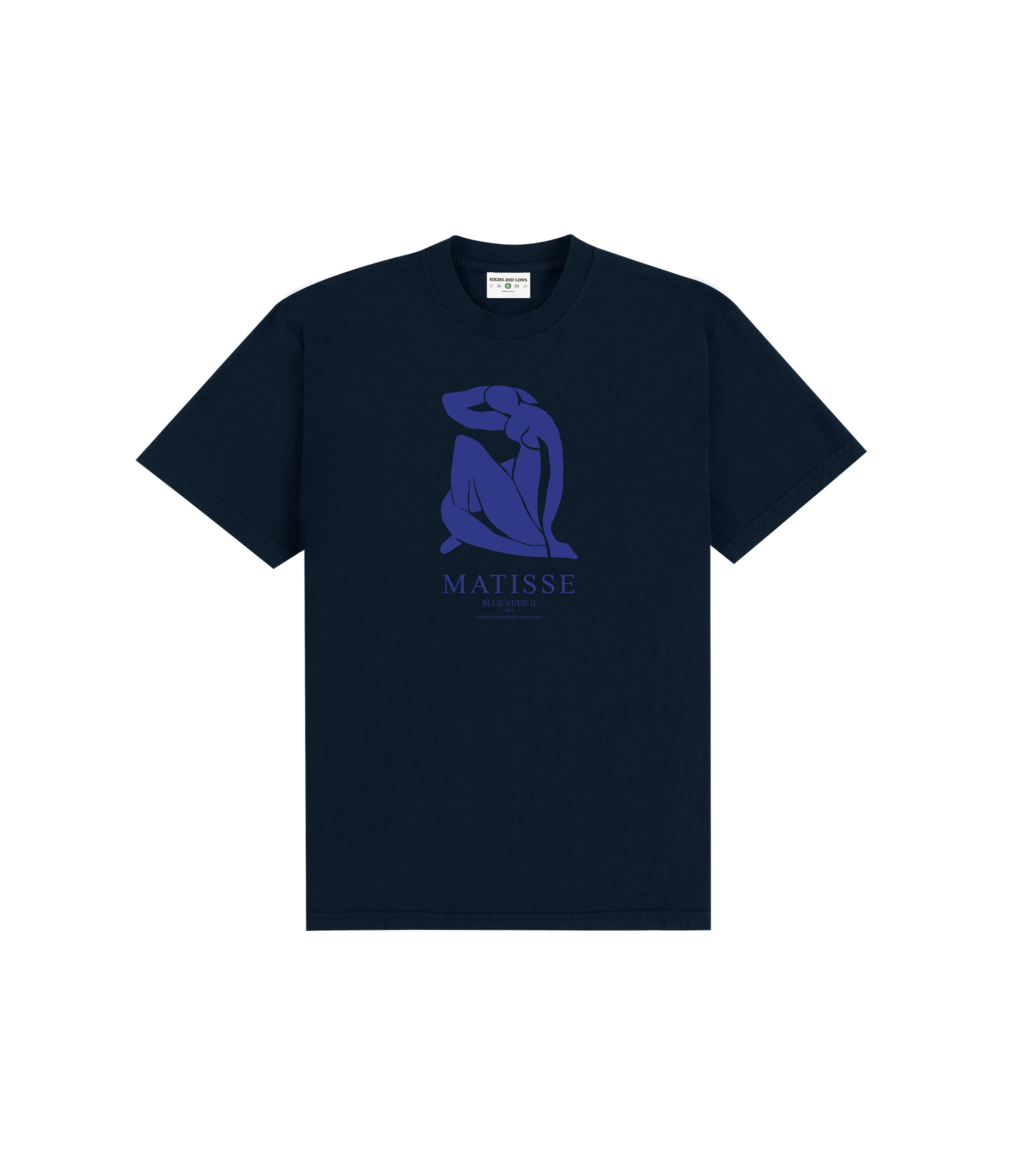 Blue Nude T-shirt - Navy