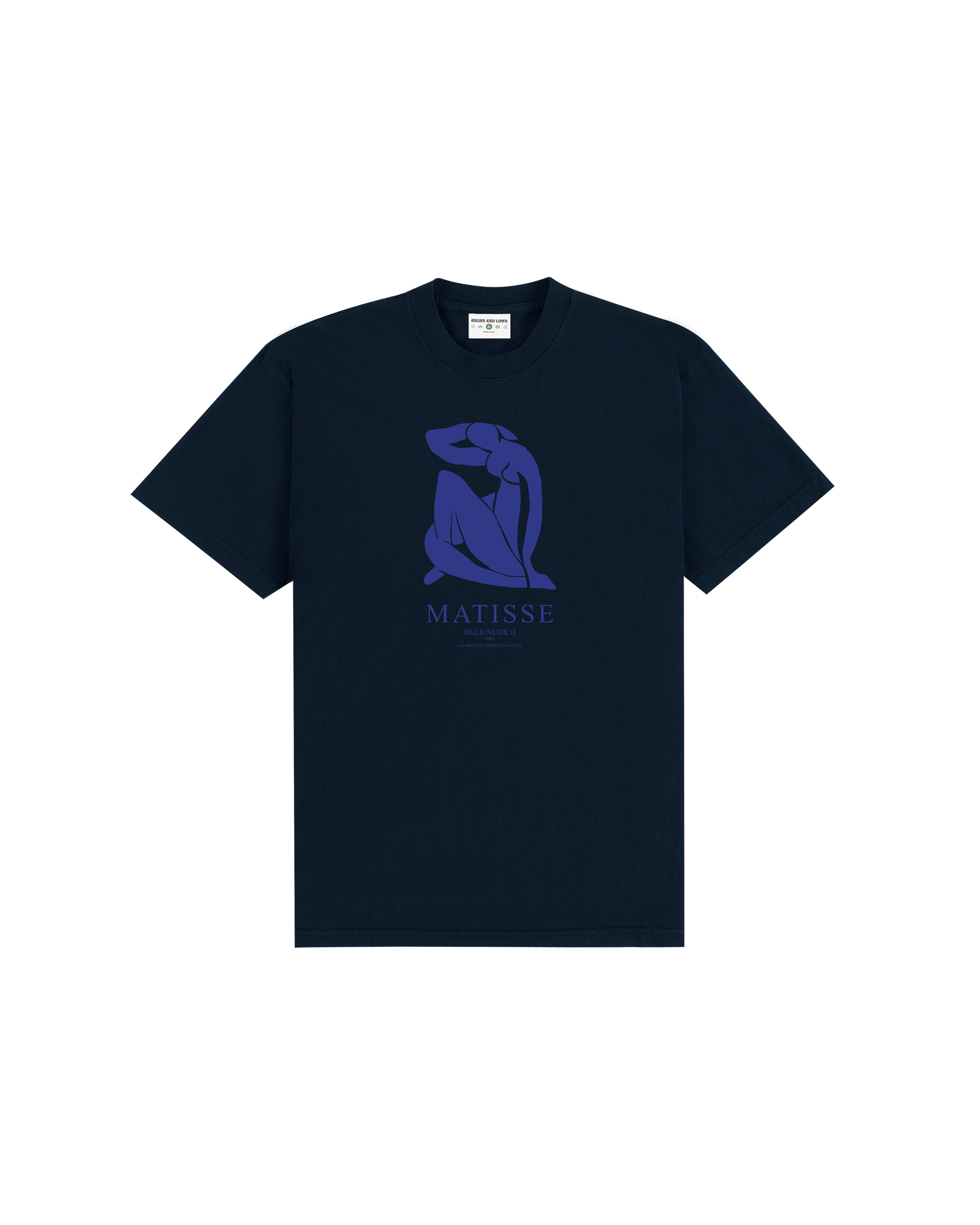 Blue Nude T-shirt - Navy