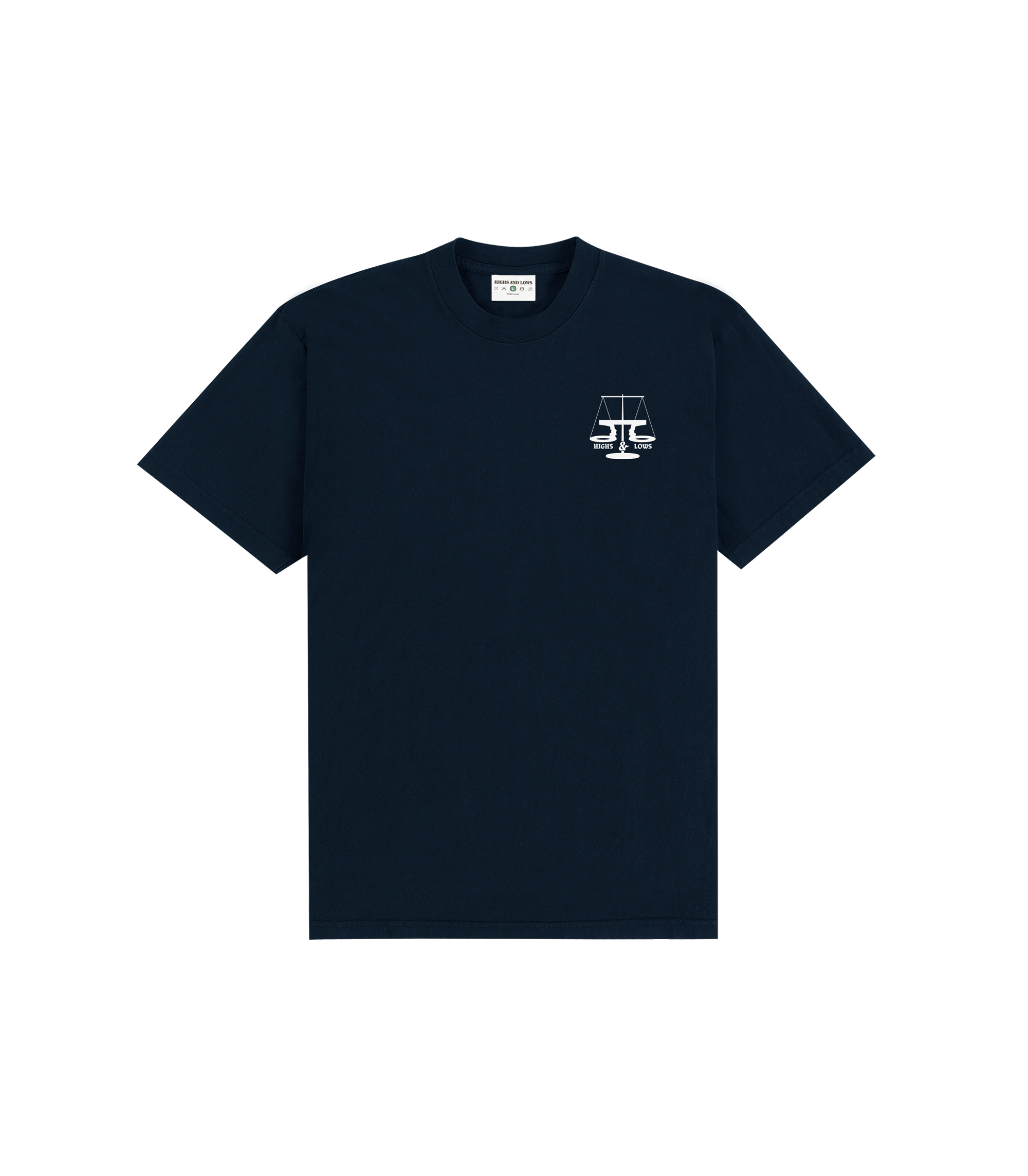 Justice Scale T-shirt - Navy