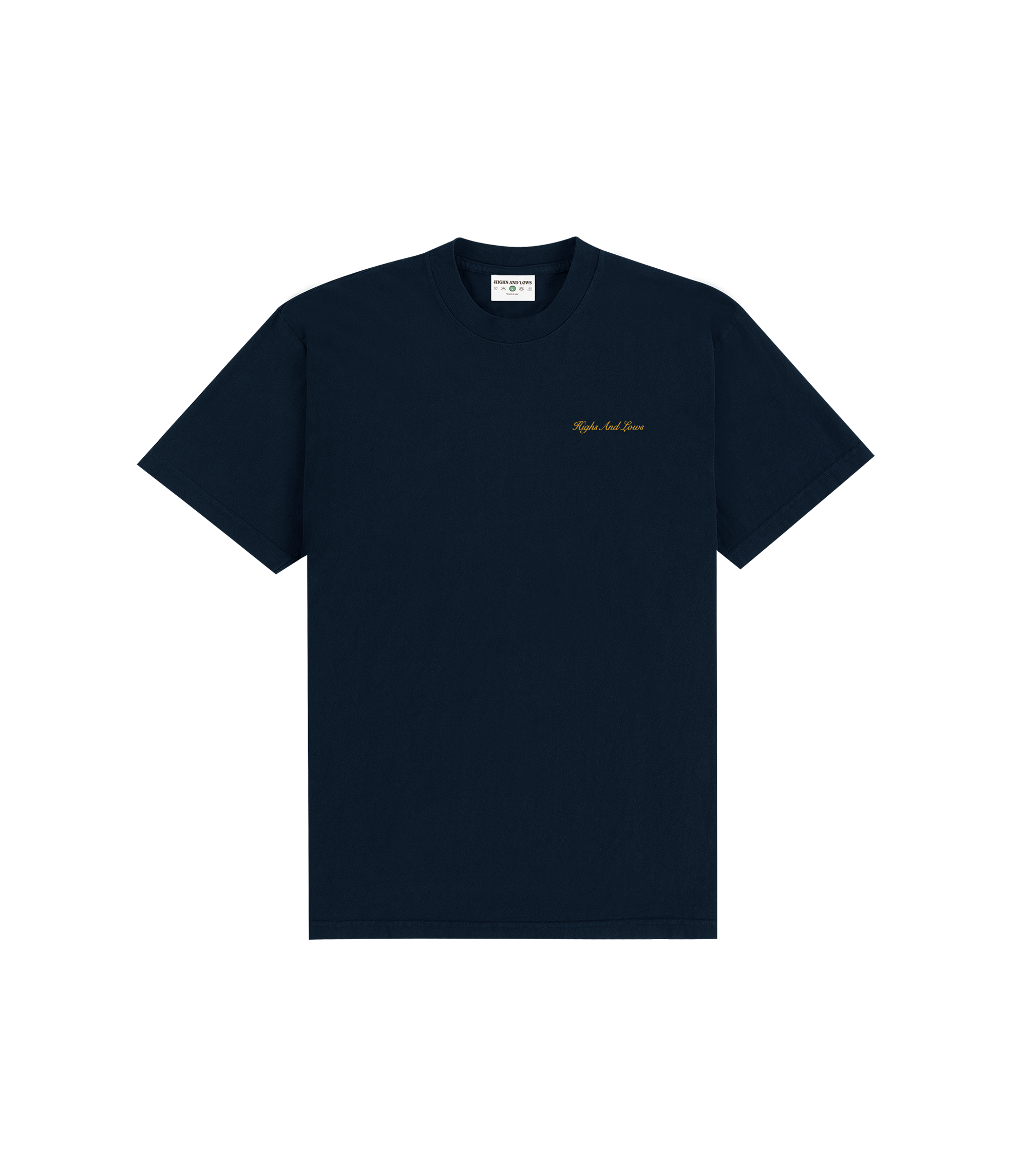 Script Logo T-shirt - Navy