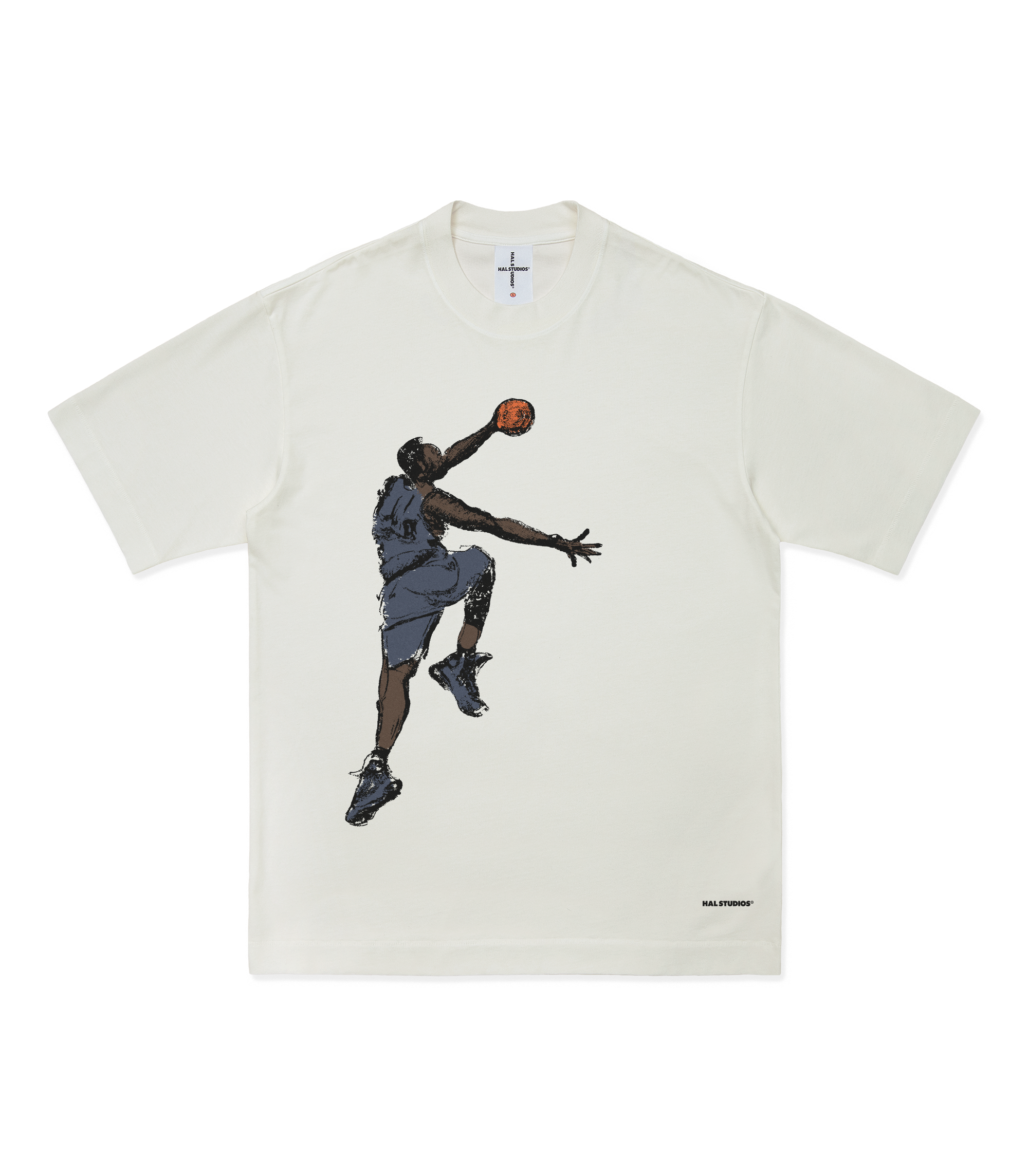 HS ATHLETICS T-SHIRT - OFF-WHITE