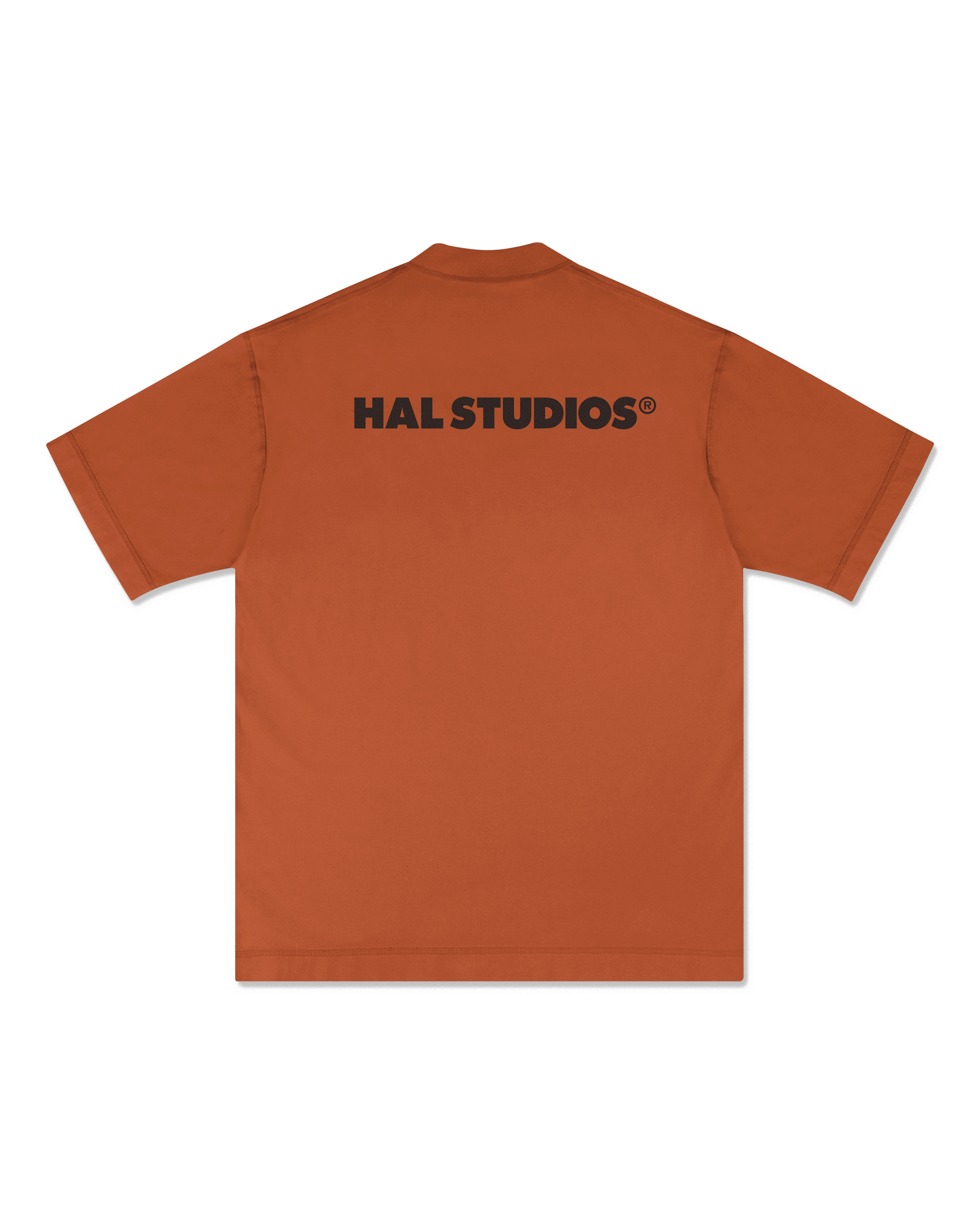 INSIDE-OUT UNIFORM T-SHIRT - BURNT ORANGE