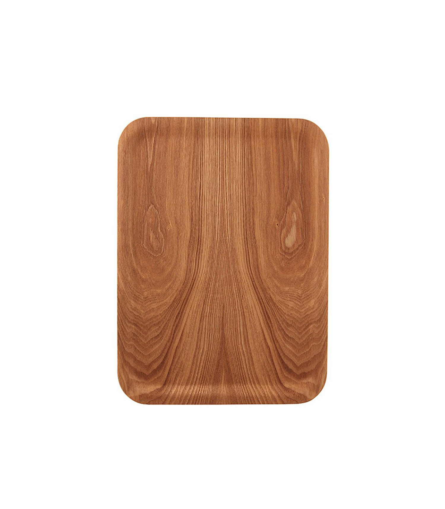 Nonslip Rectangular 270mm Tray - Teak