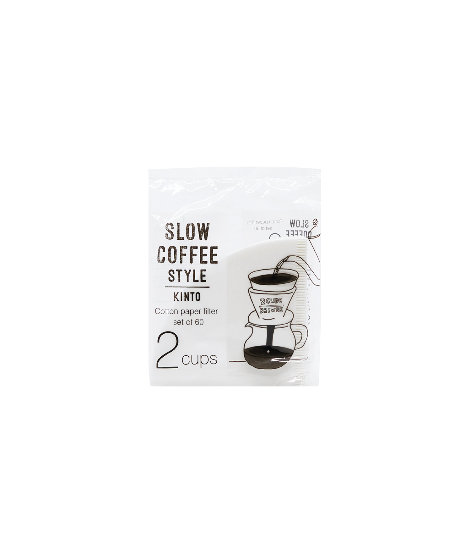 60 Cotton Paper Filer - 2 Cup