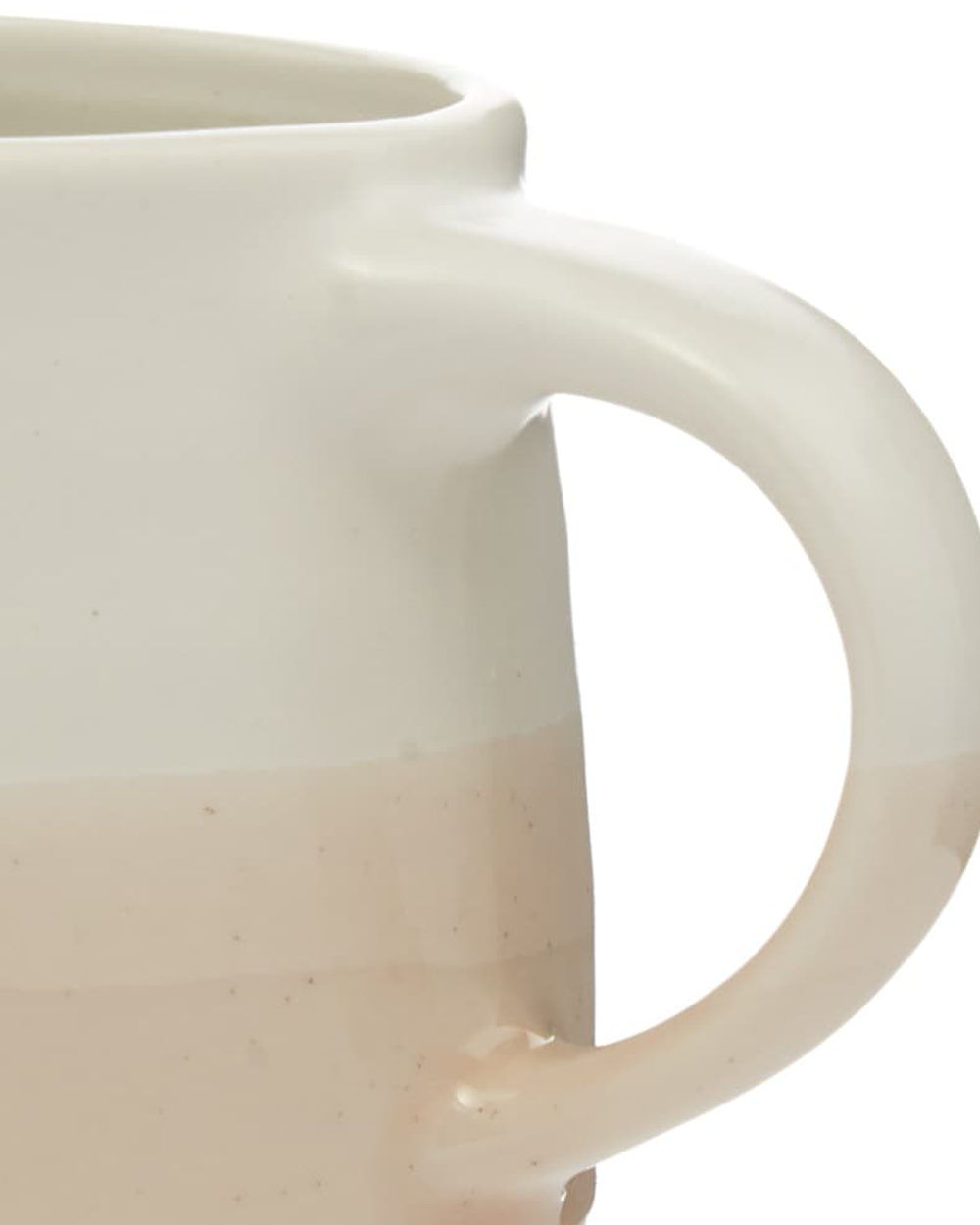 SCS-S03 Mug 320ml - White / Pink Beige