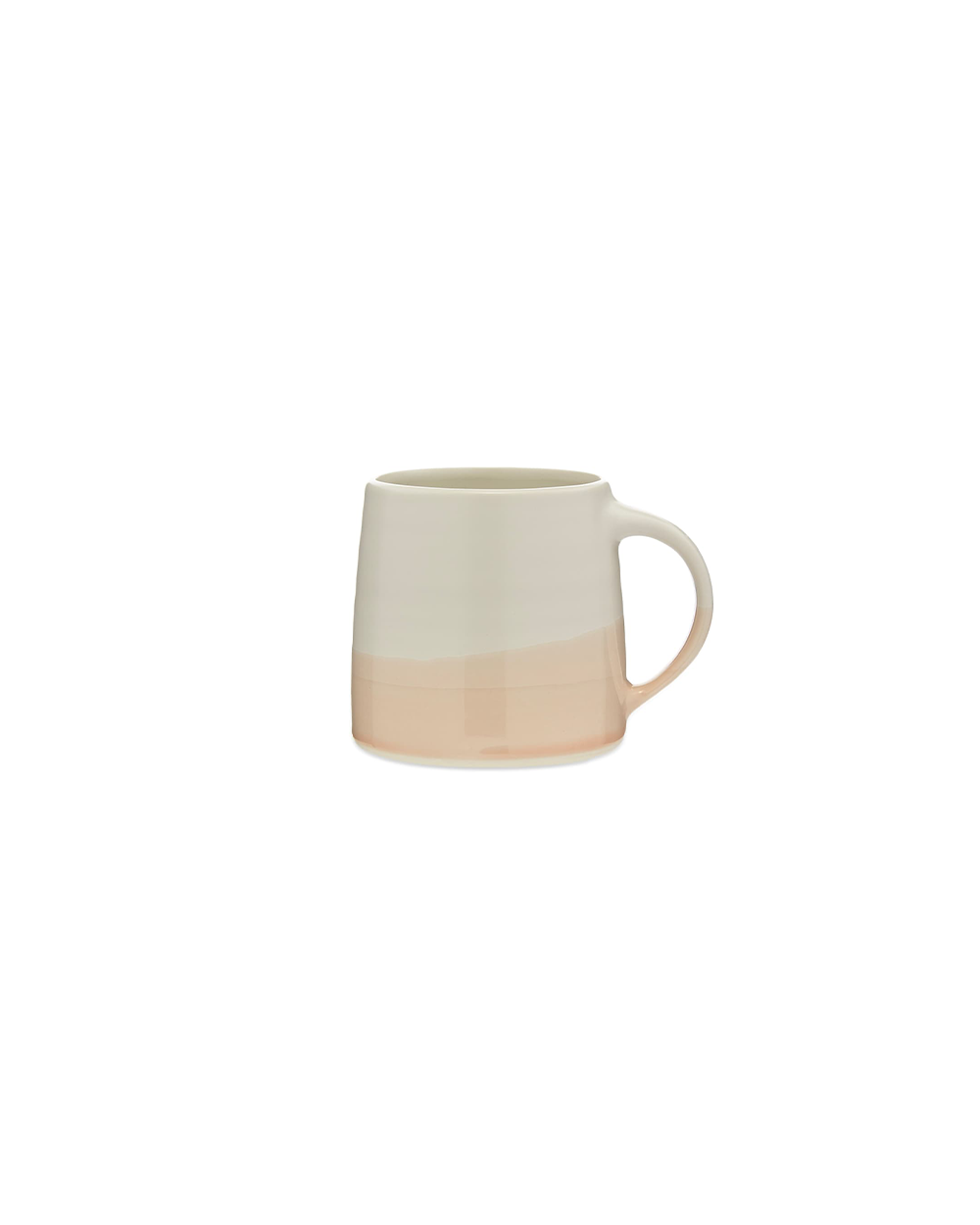 SCS-S03 Mug 320ml - White / Pink Beige