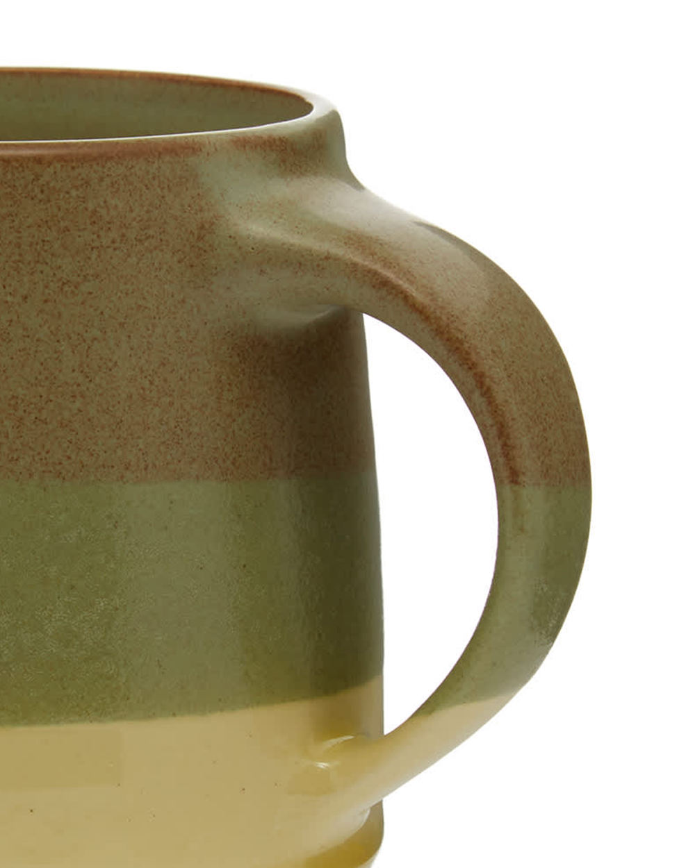 SCS-S03 Mug 320ml - Moss Green / Yellow