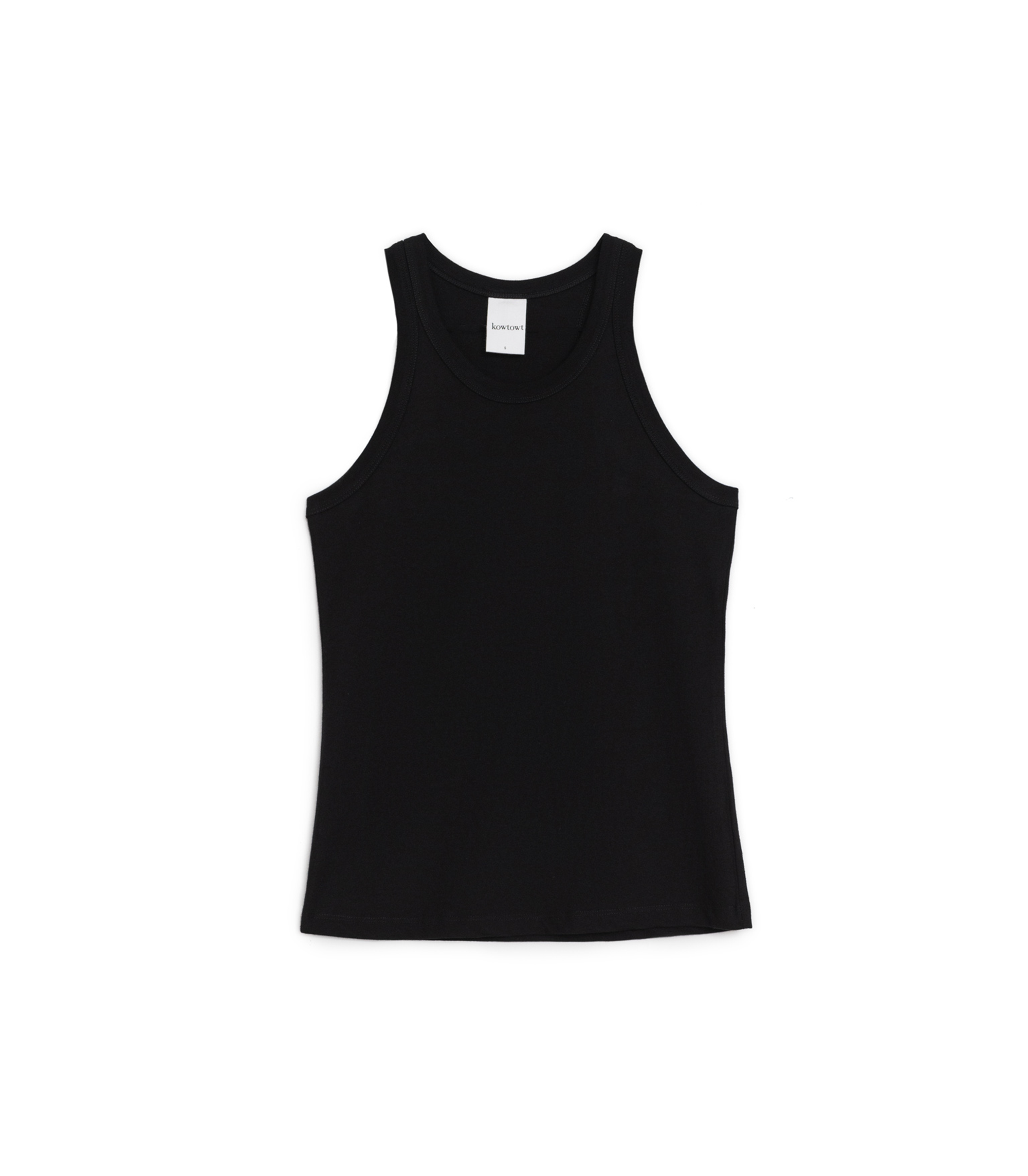 Racer Back Singlet - Black