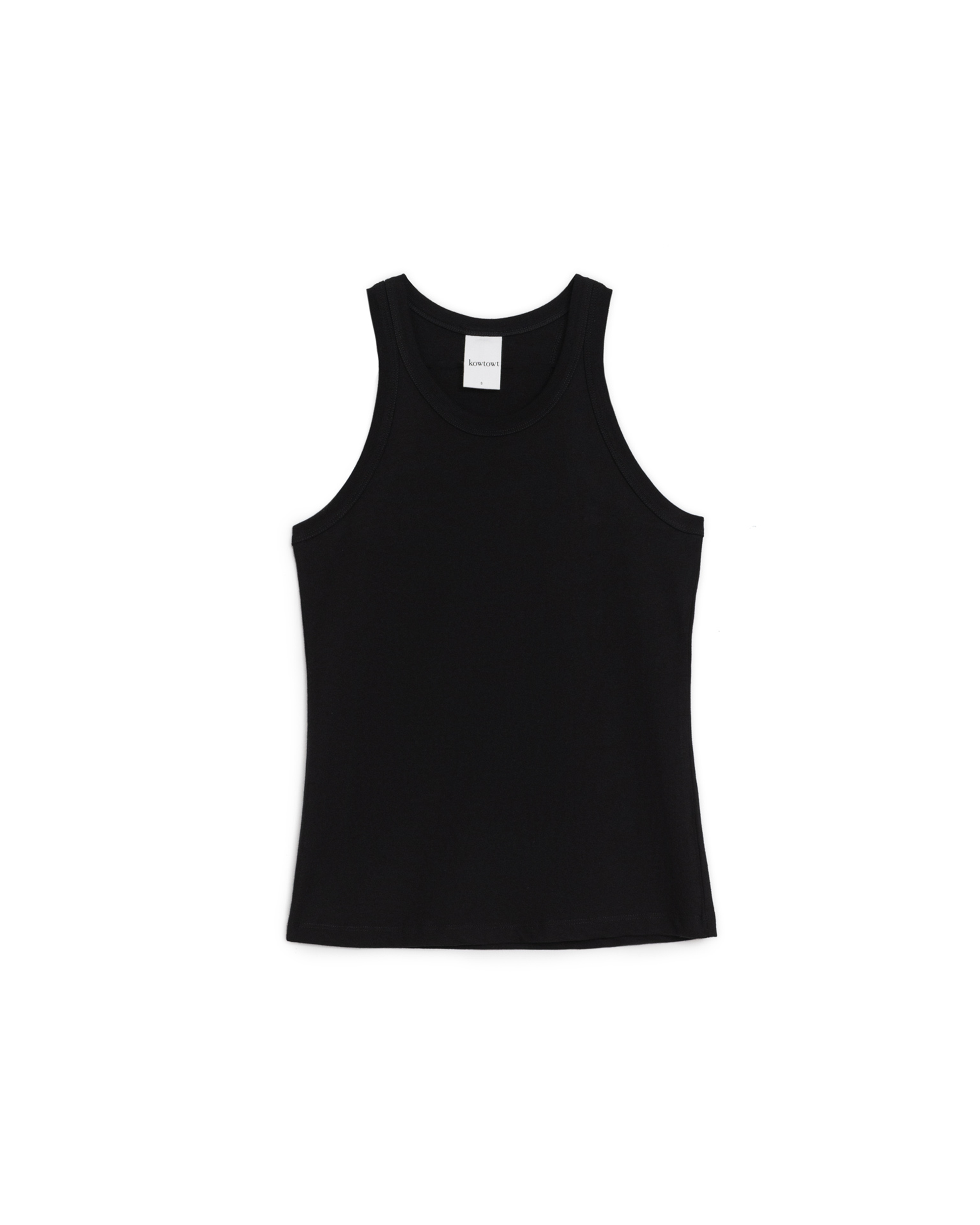 Racer Back Singlet - Black