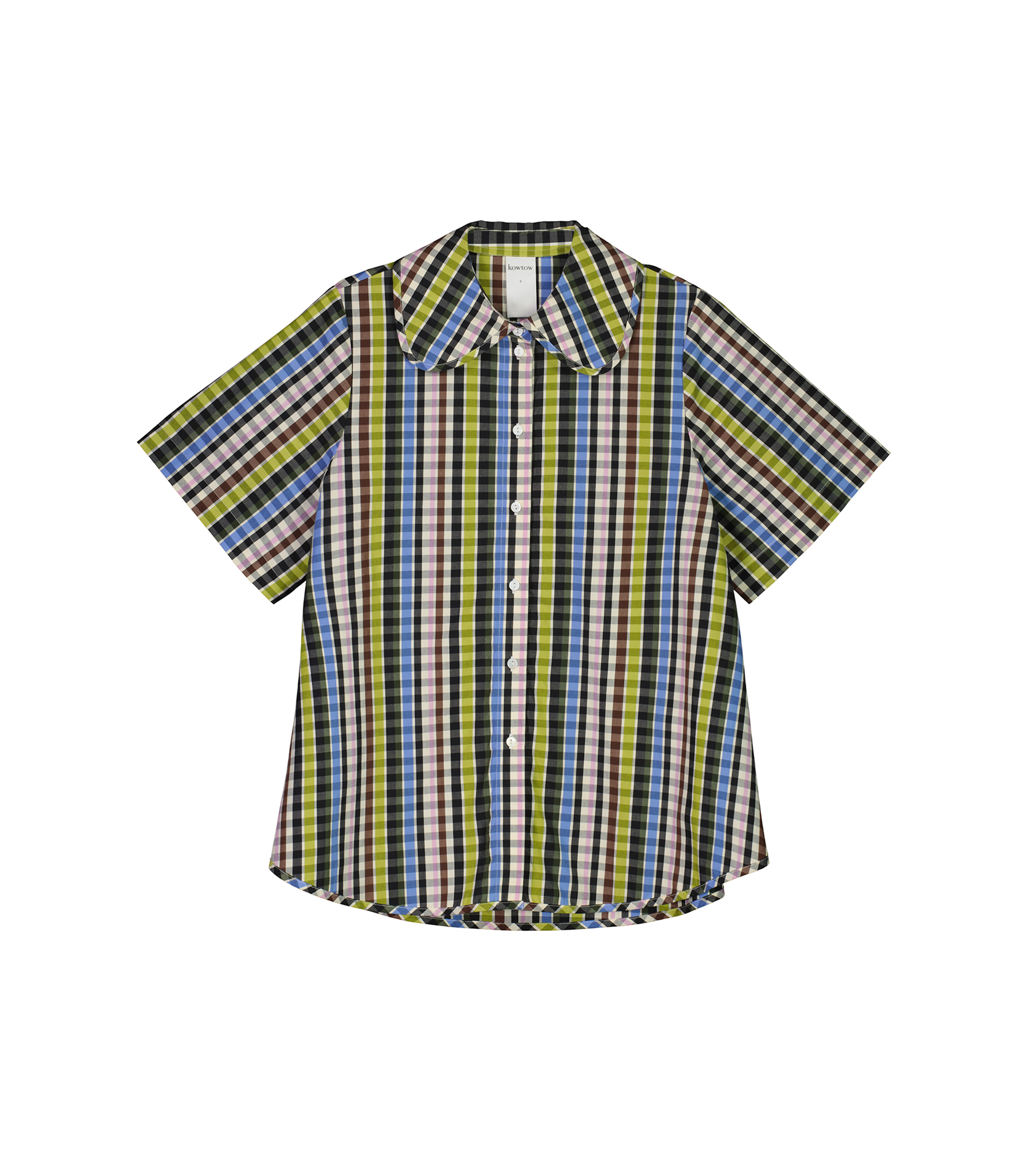 Petal Shirt - Autumn Check