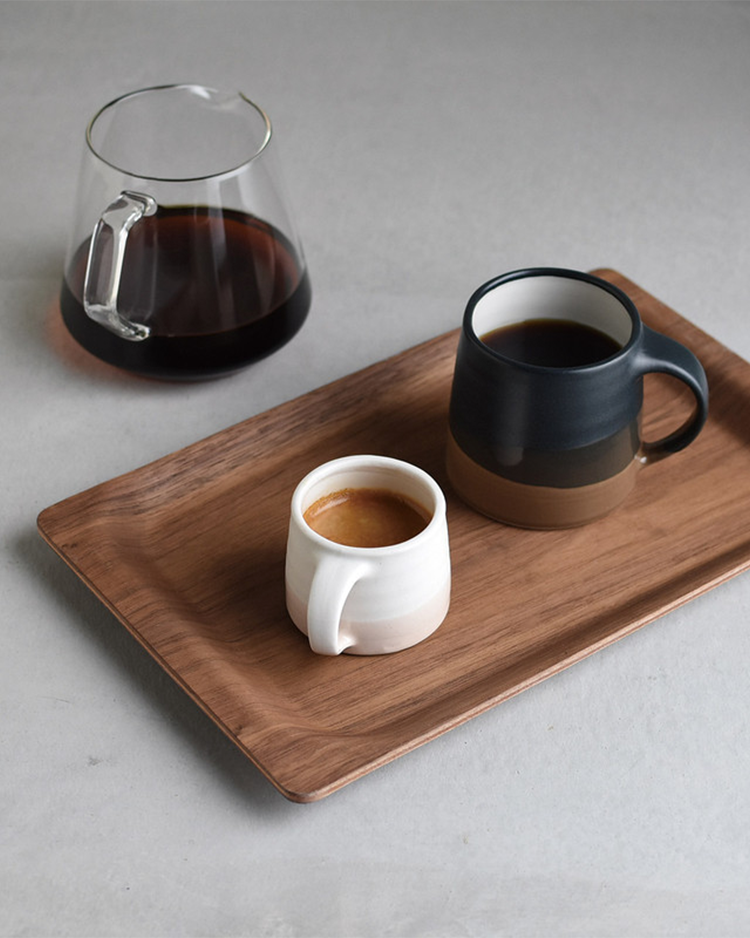 SCS-S03 Mug 110ml - White / Pink Beige