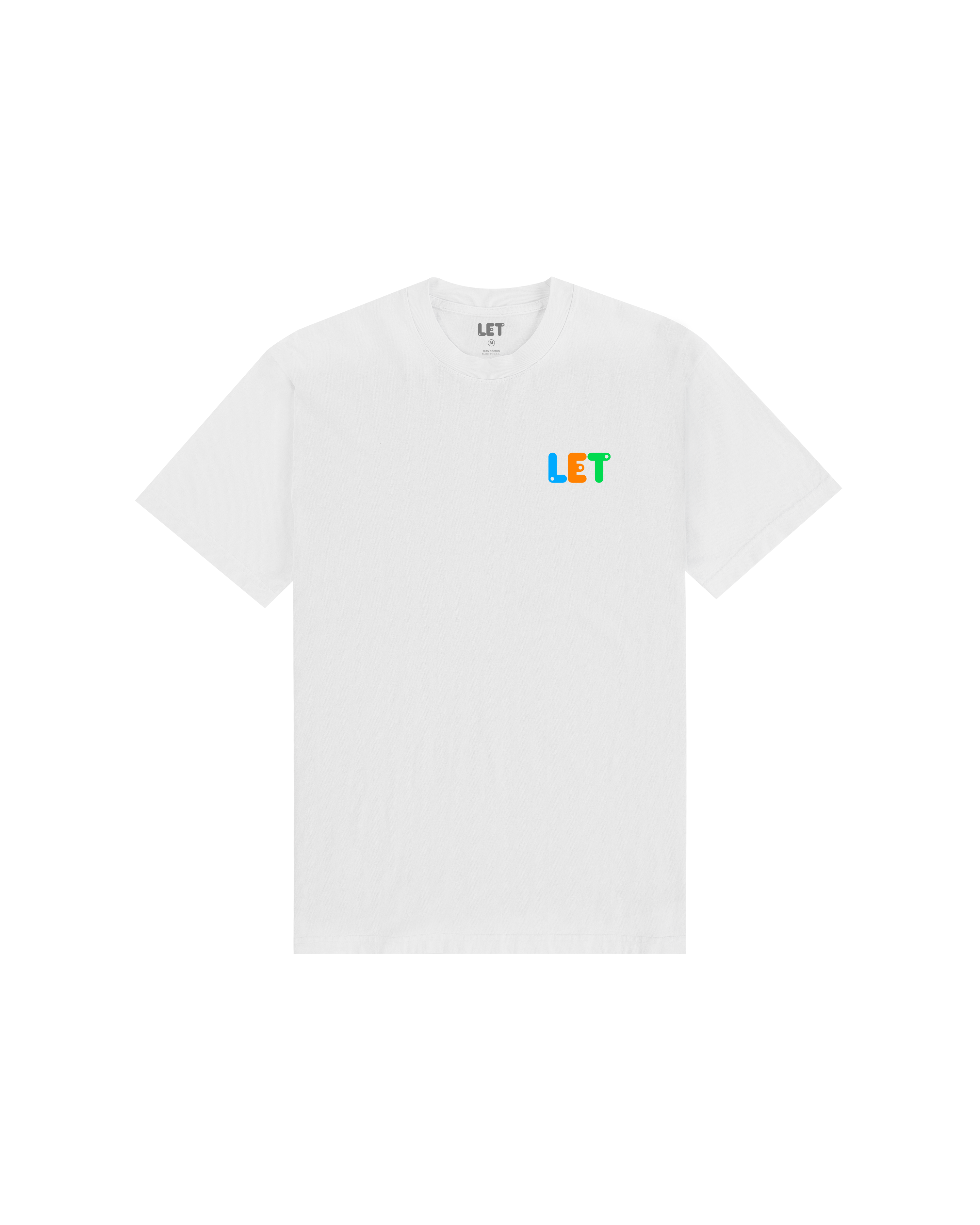 LET Logo T-shirt - White