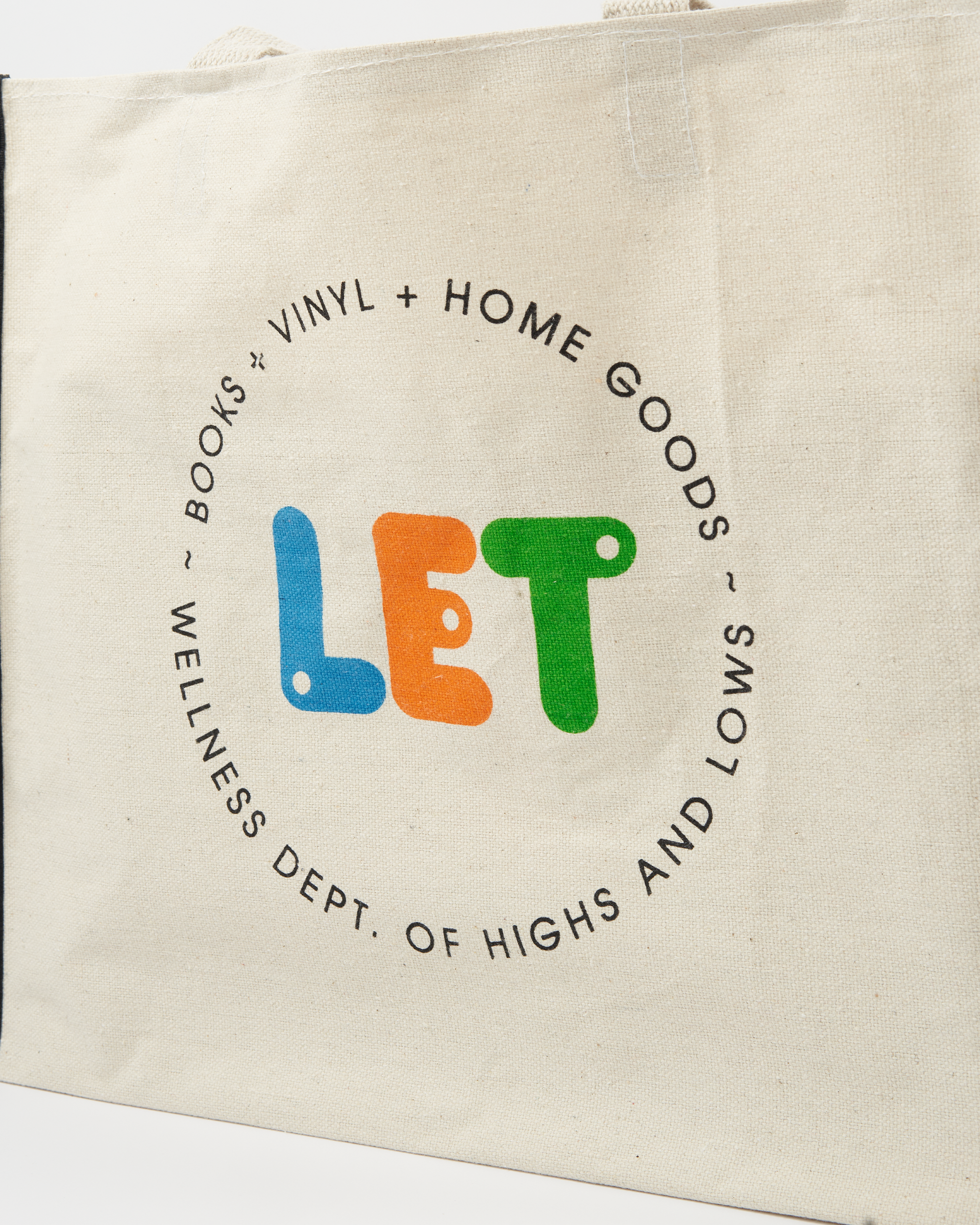 L.E.T Stamp Shopping Tote