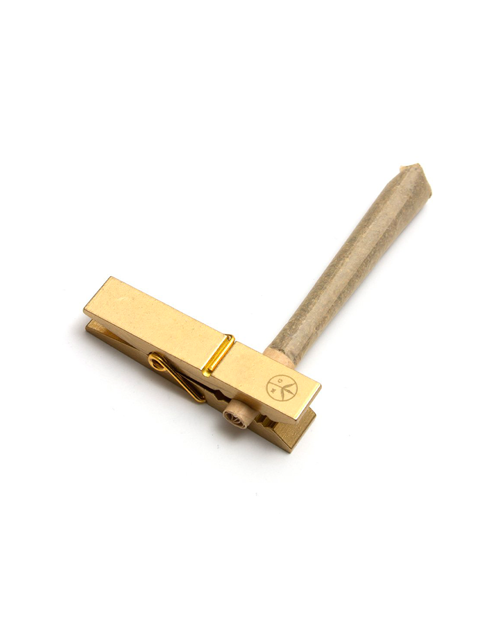 Brass Clothespin (Roach Clip) - Gold