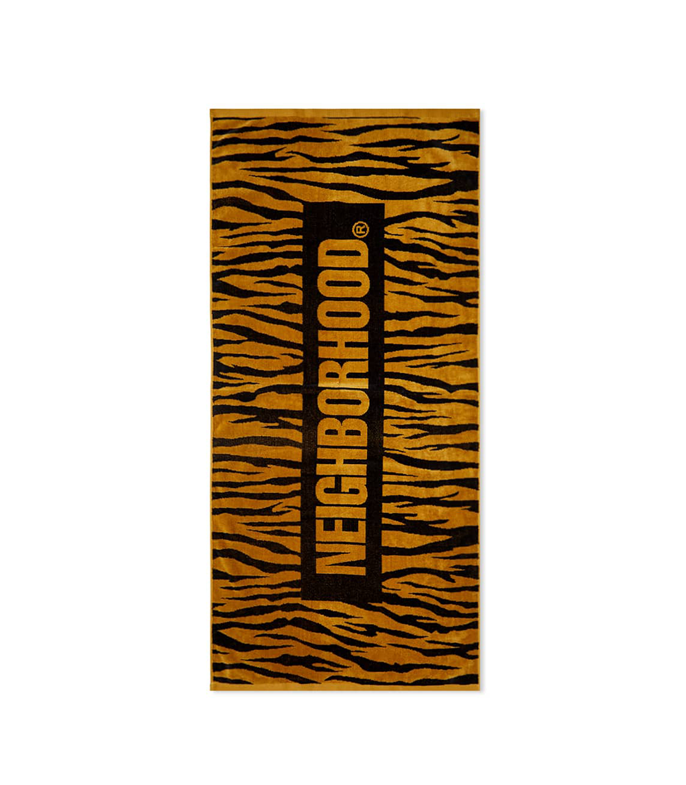 Pattern Bath Towel - Tiger