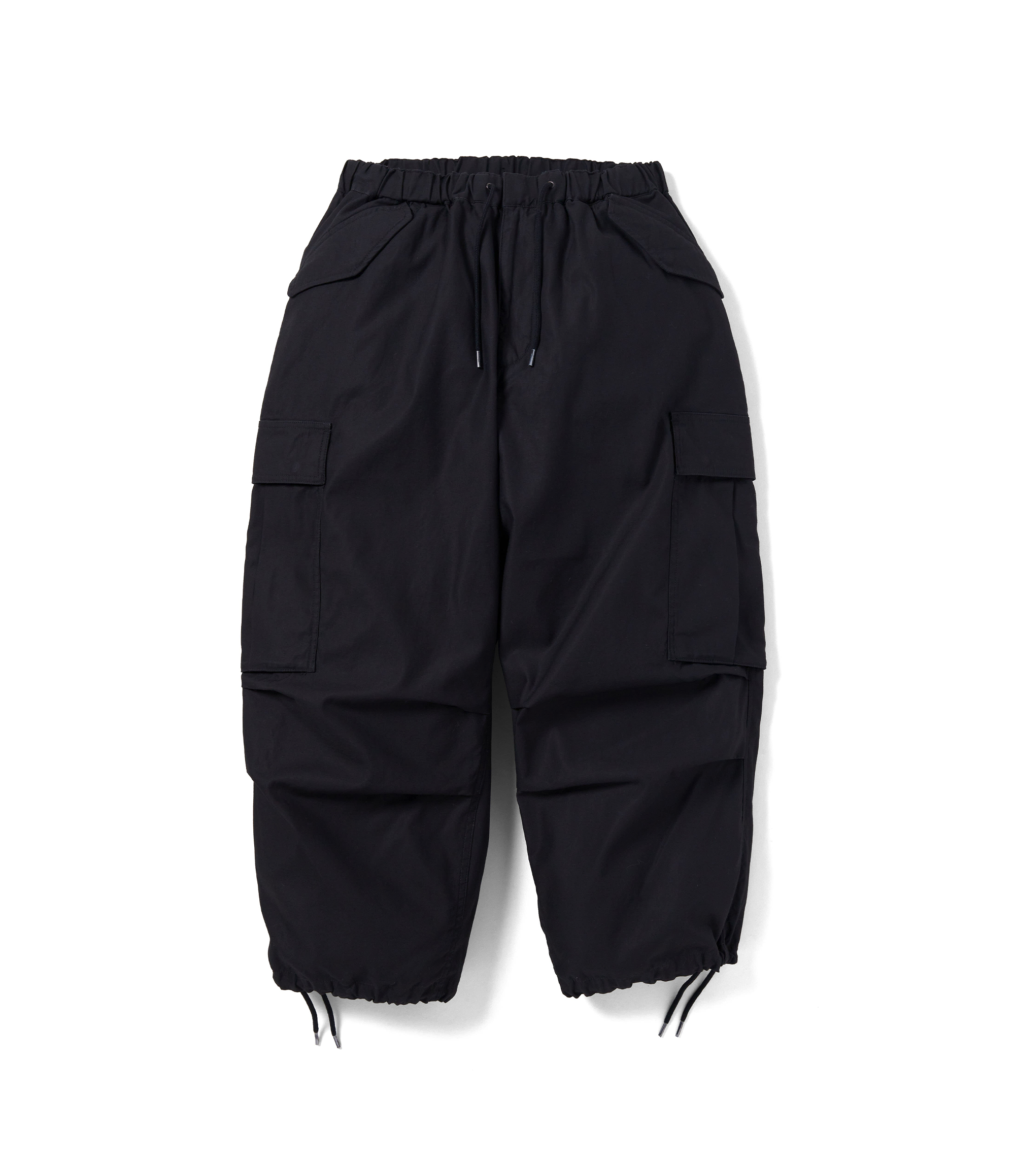 Wide Cargo Pant - Black