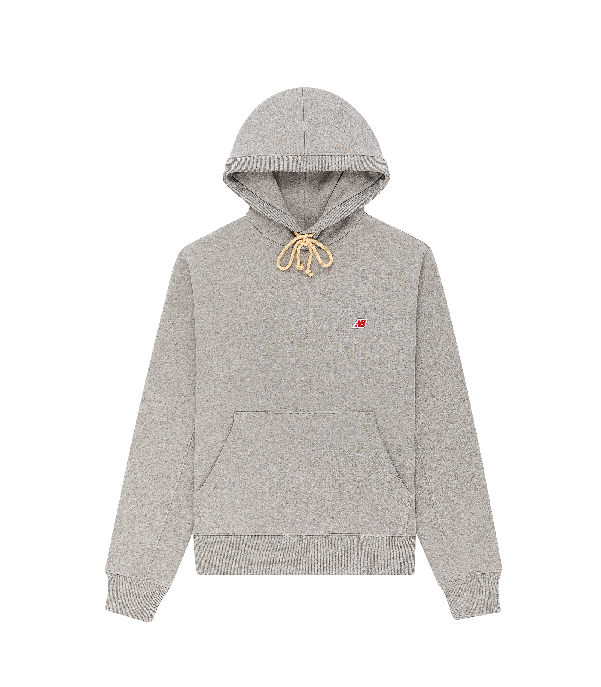 Made in USA Hooded Sweatshirt - Athletic Gray