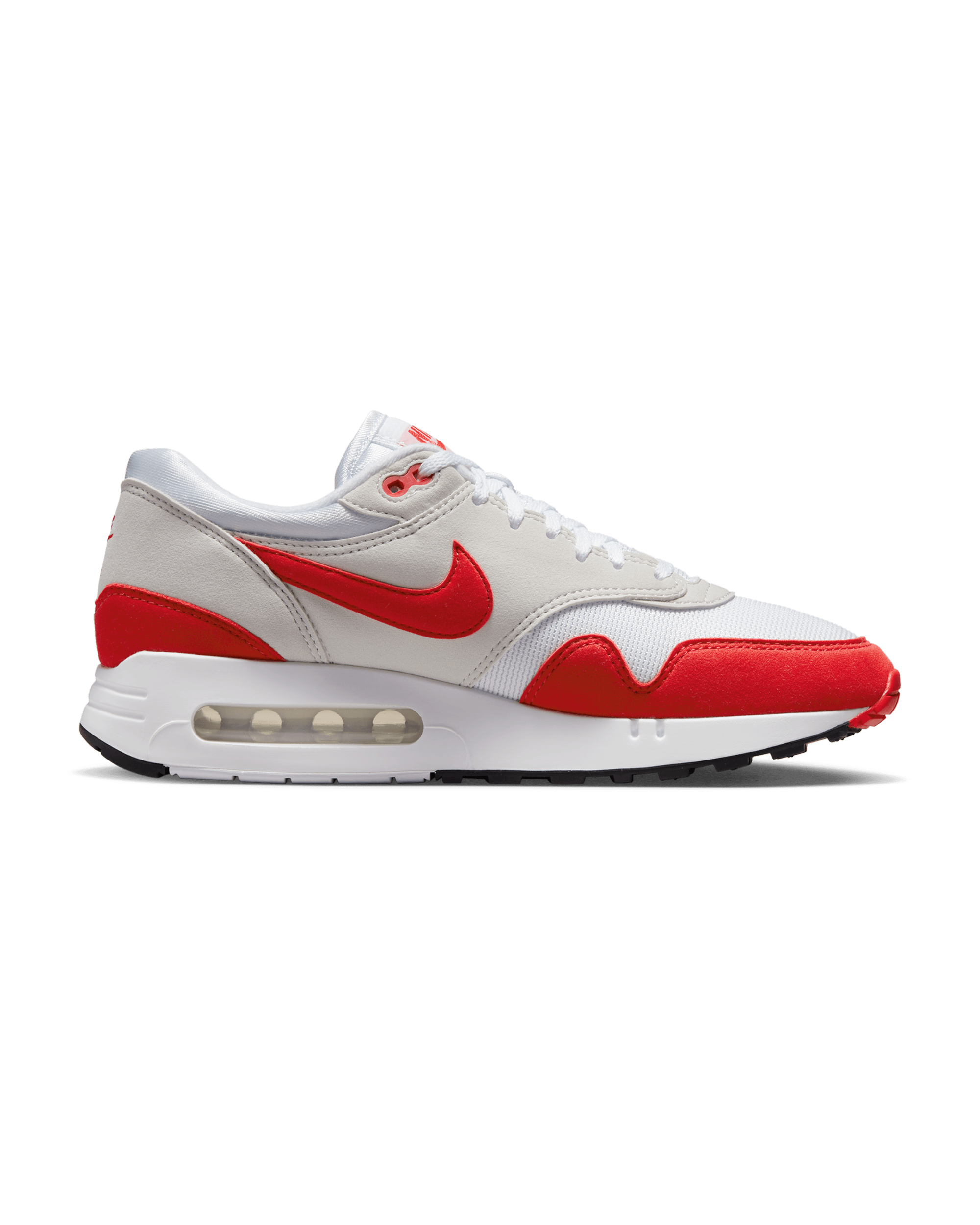 Air Max 1 '86 Premium - White / University Red / Light Neutral Gray