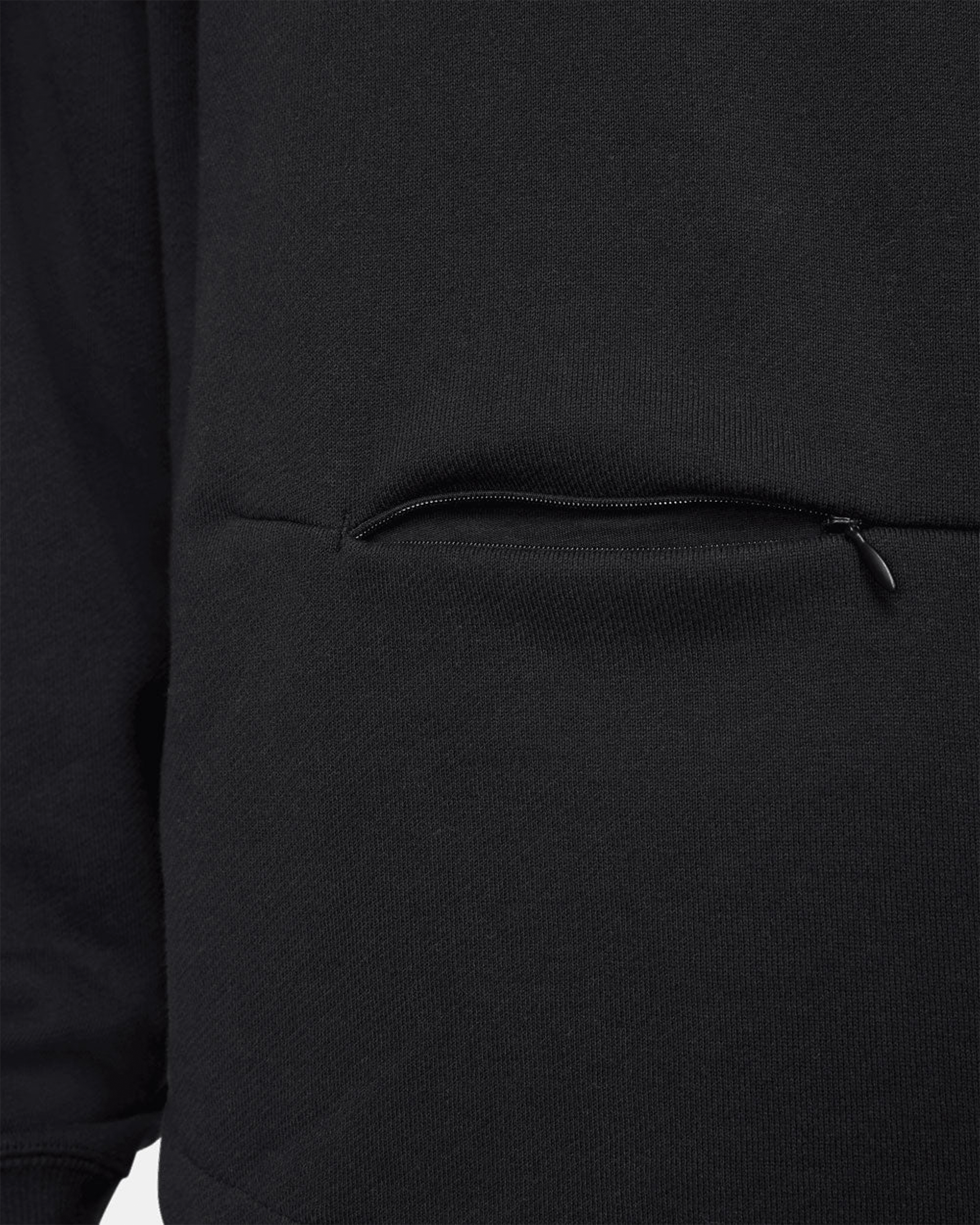Womens NSW Oversized French Terry Hoodie - Black / Flat Pewter