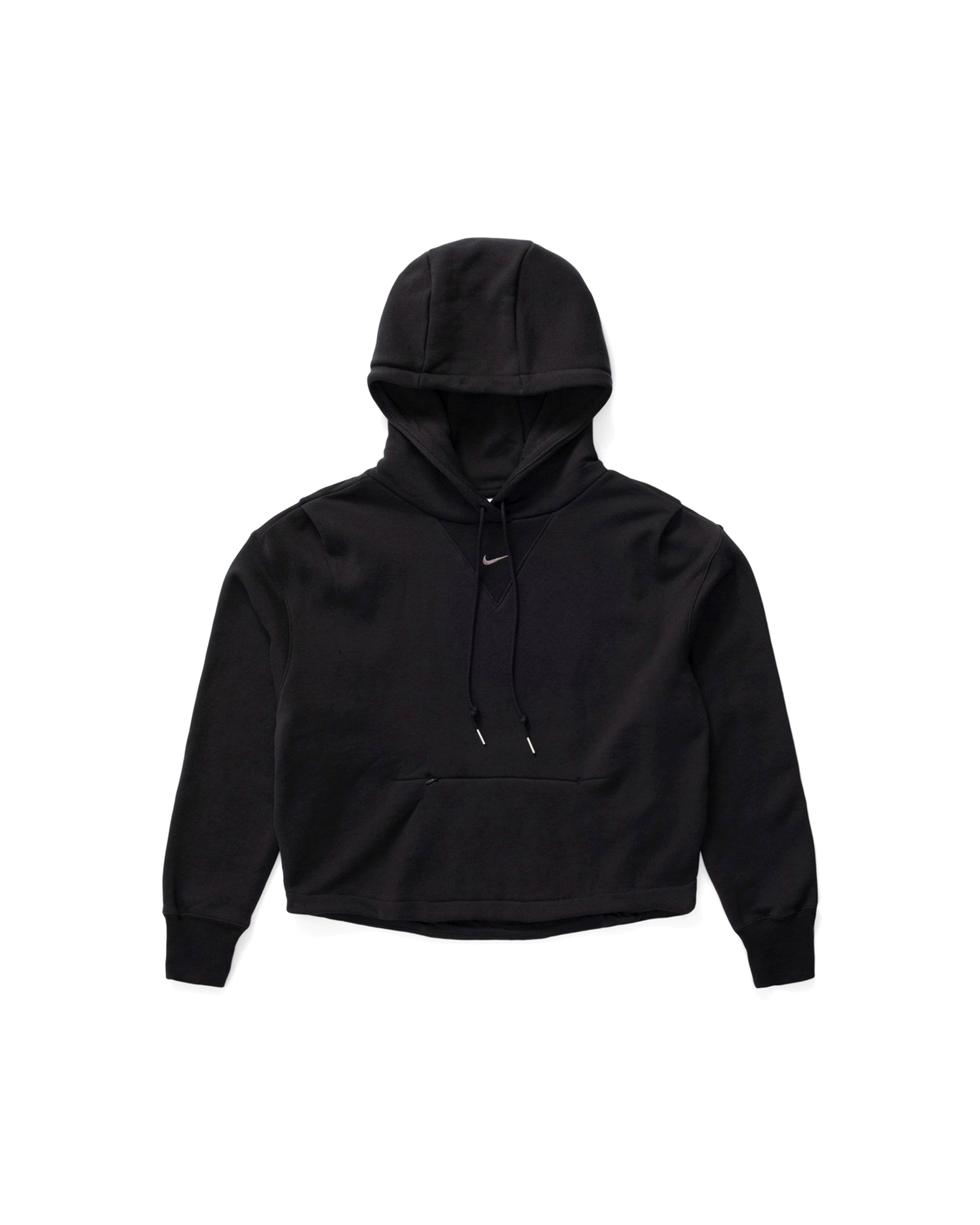 Womens NSW Oversized French Terry Hoodie - Black / Flat Pewter