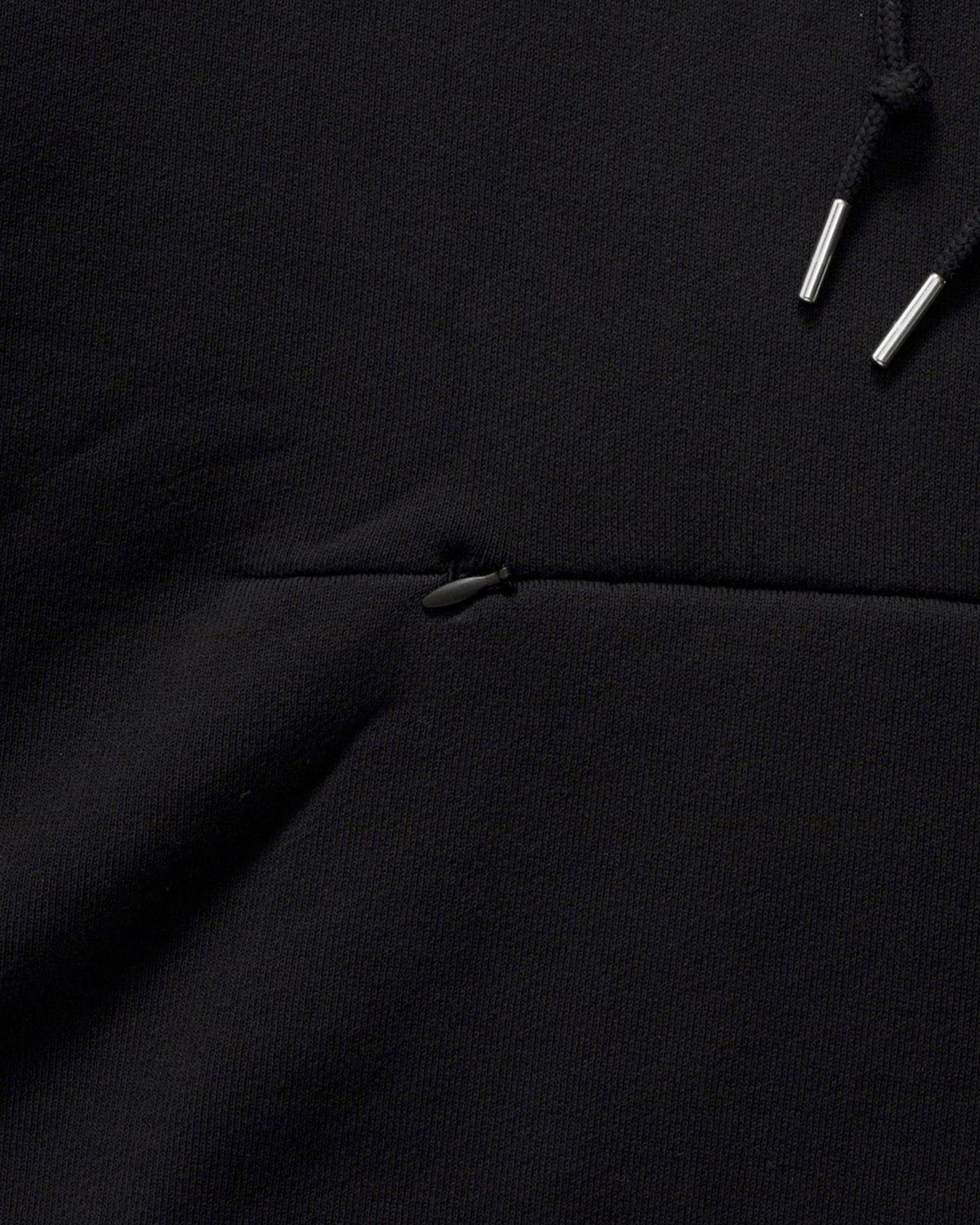 Womens NSW Oversized French Terry Hoodie - Black / Flat Pewter