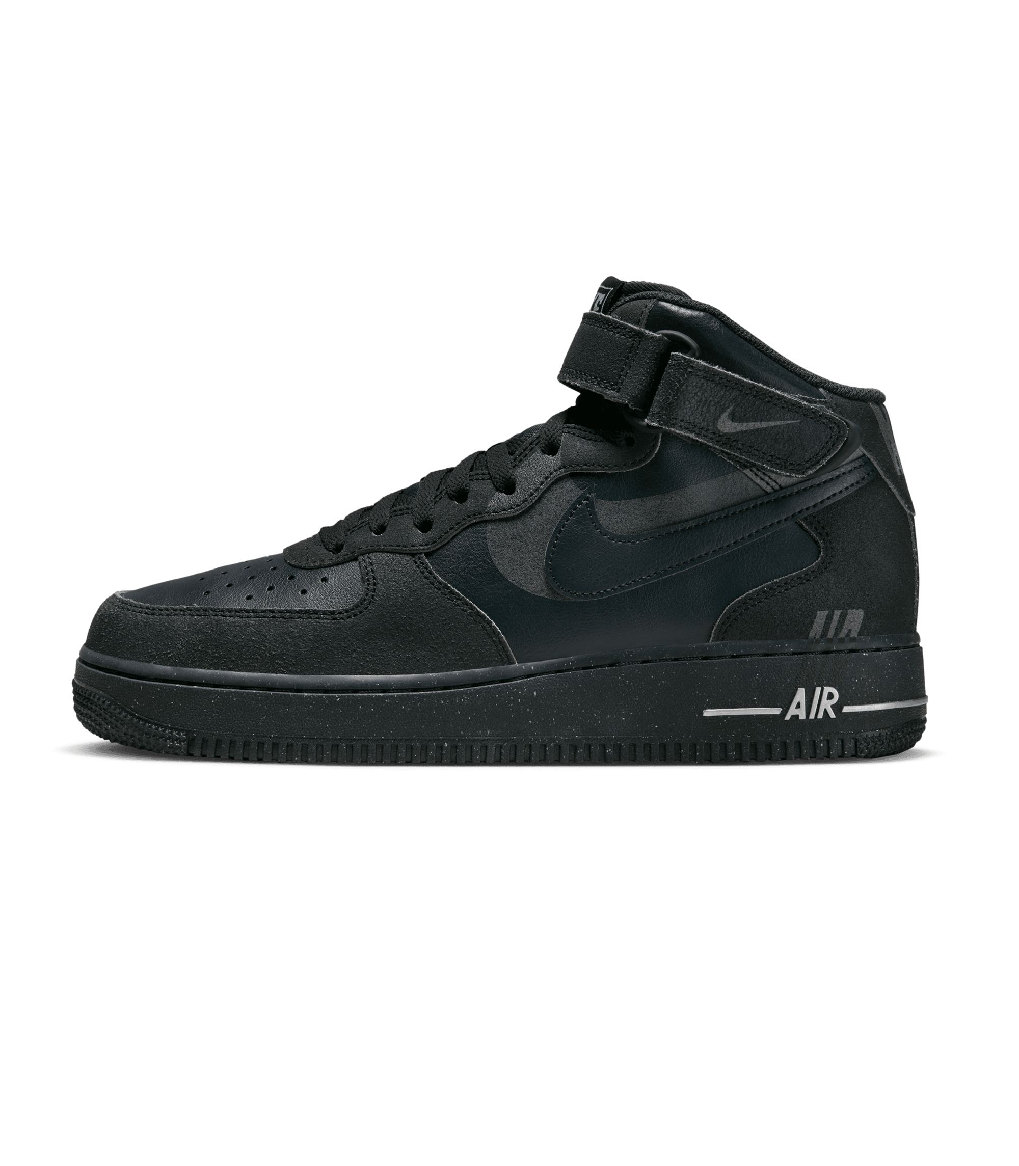 Air Force 1 Mid 07 LX "Halloween" - Off Noir / Black / Gray