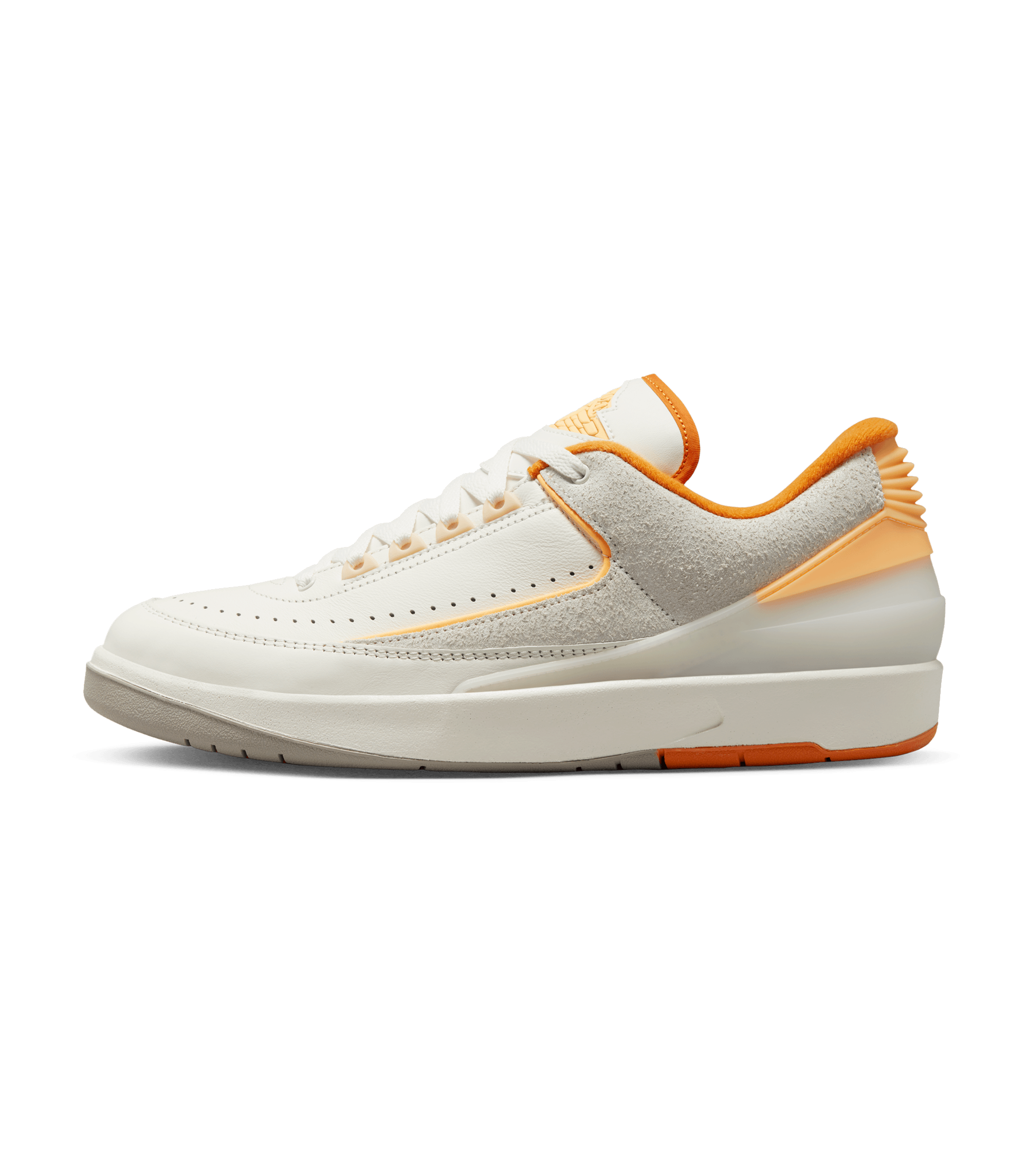 Air Jordan 2 Retro Low - Sail / Melon Tint / Light Curry Cobblestone