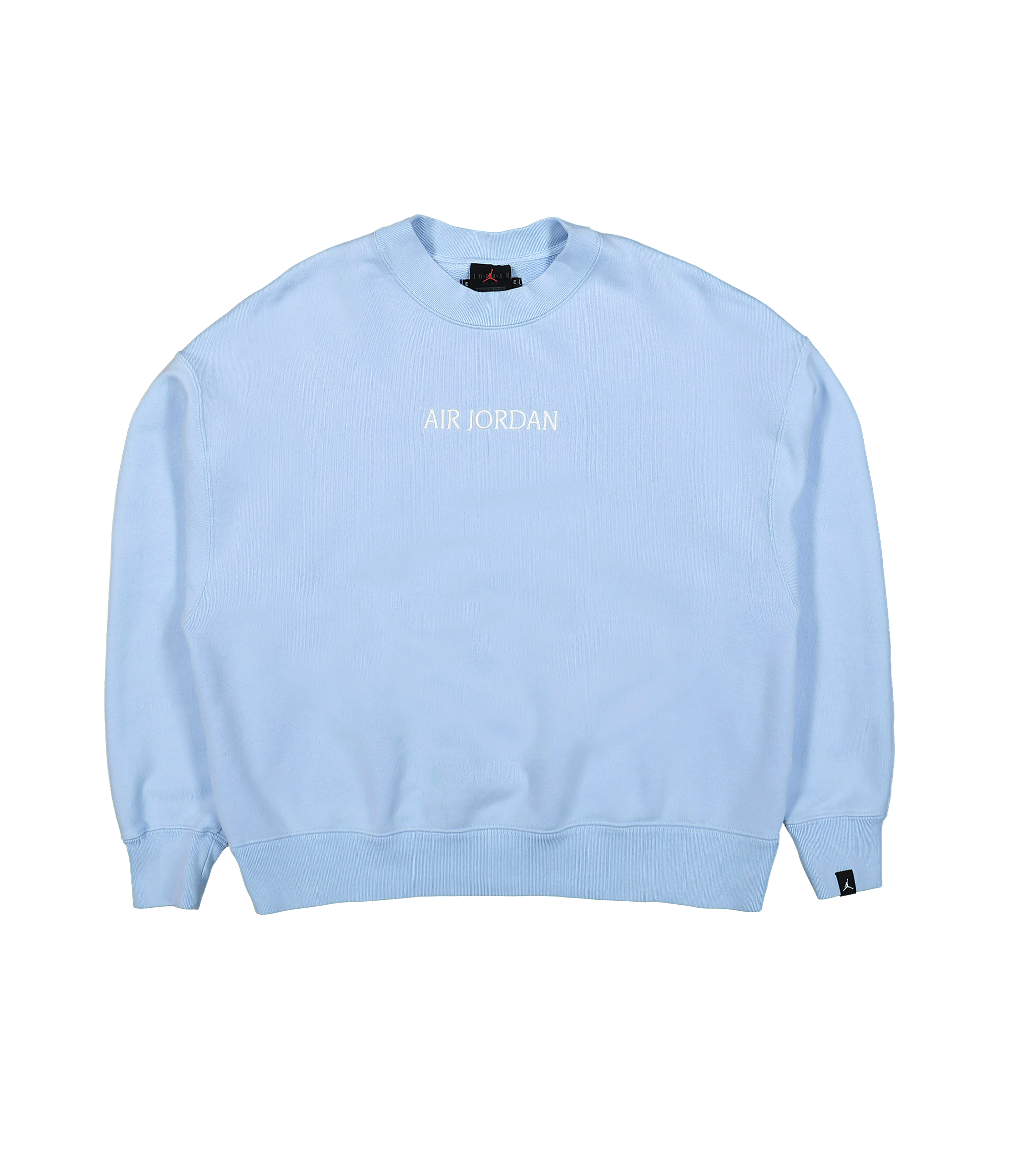 Womens Wordmark Crewneck Sweatshirt - Ice Blue / Sail