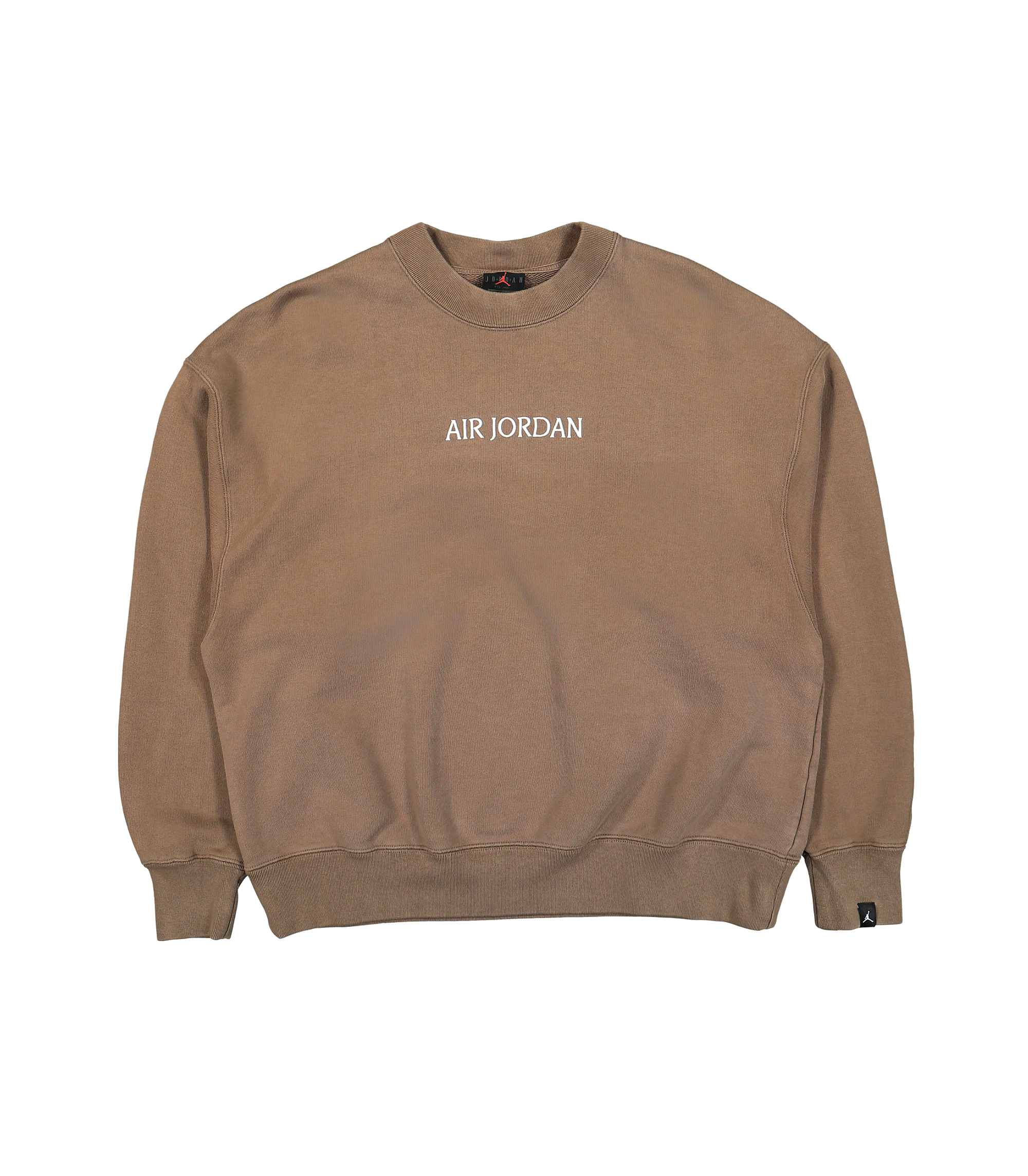 Womens Wordmark Crewneck Sweatshirt - Palomino / Sail