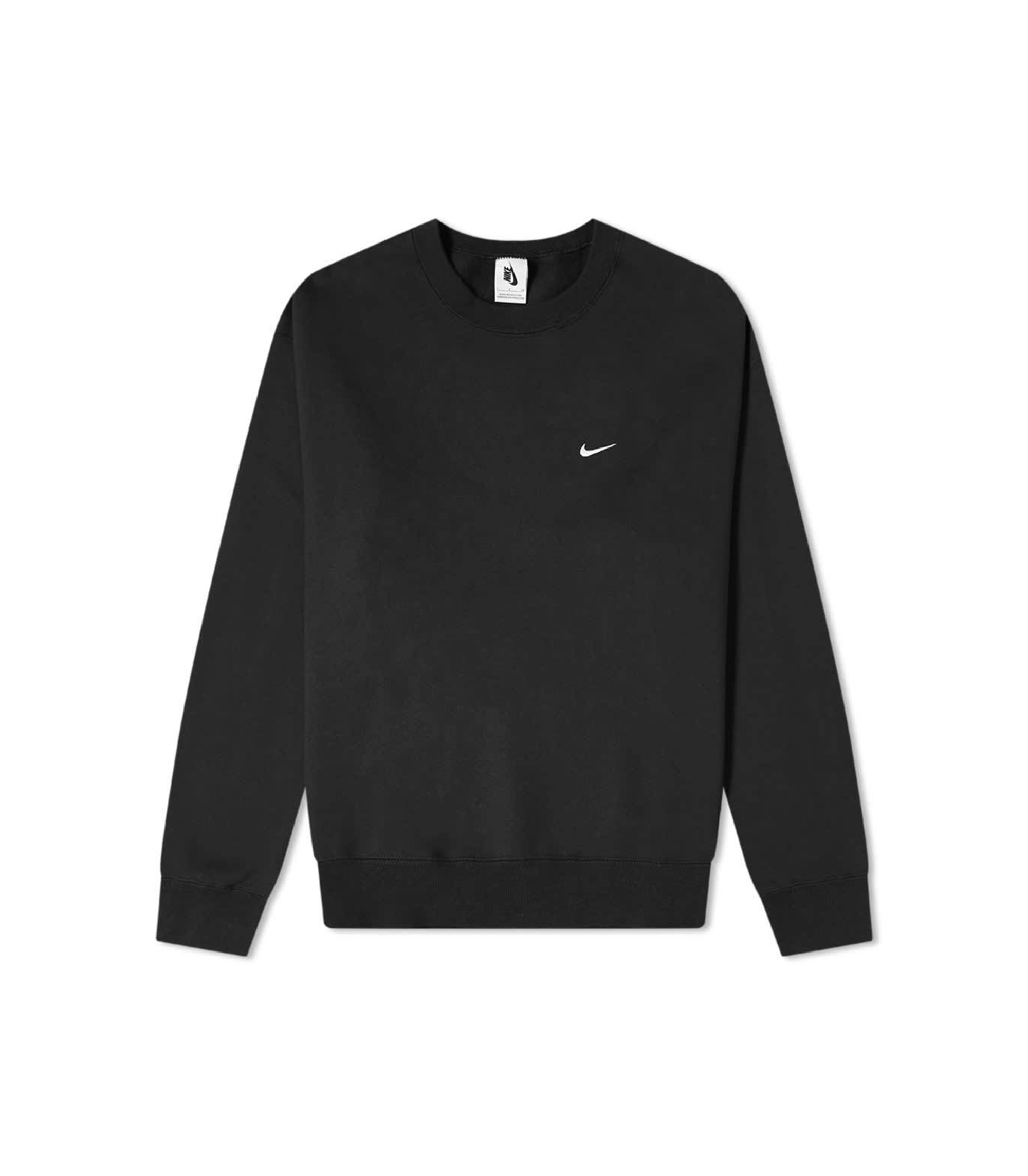 NRG crewneck Sweatshirt - Black / White