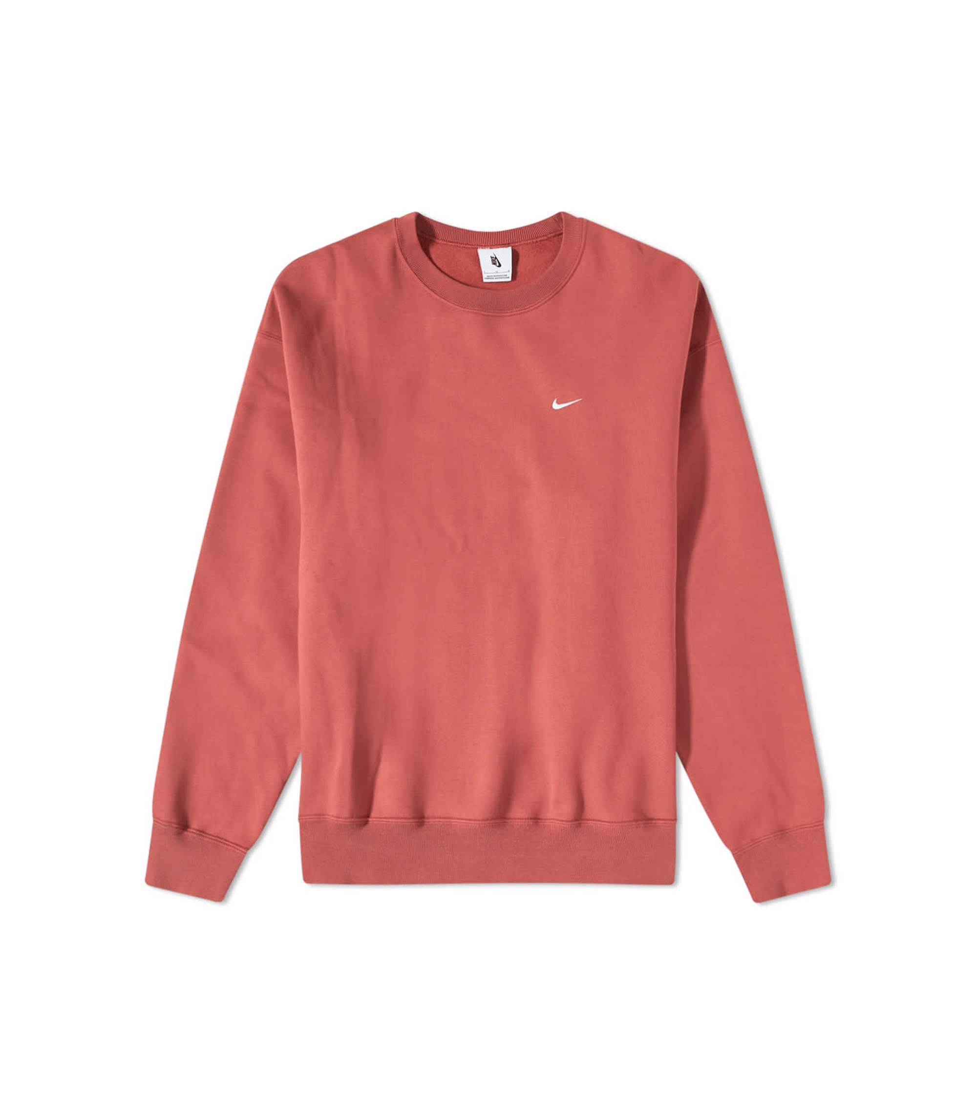 Solo Swoosh Crewneck - Canyon Rust / White