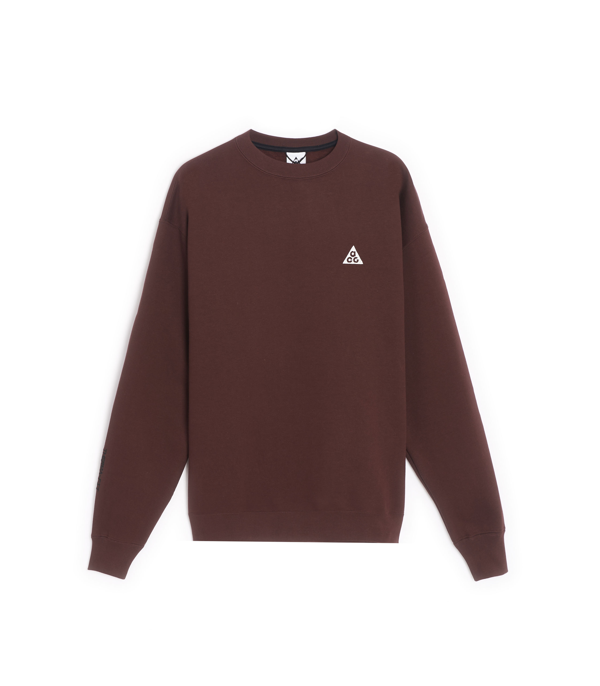 Therma-Fit Fleece Crewneck - Earth / Black / Summit White