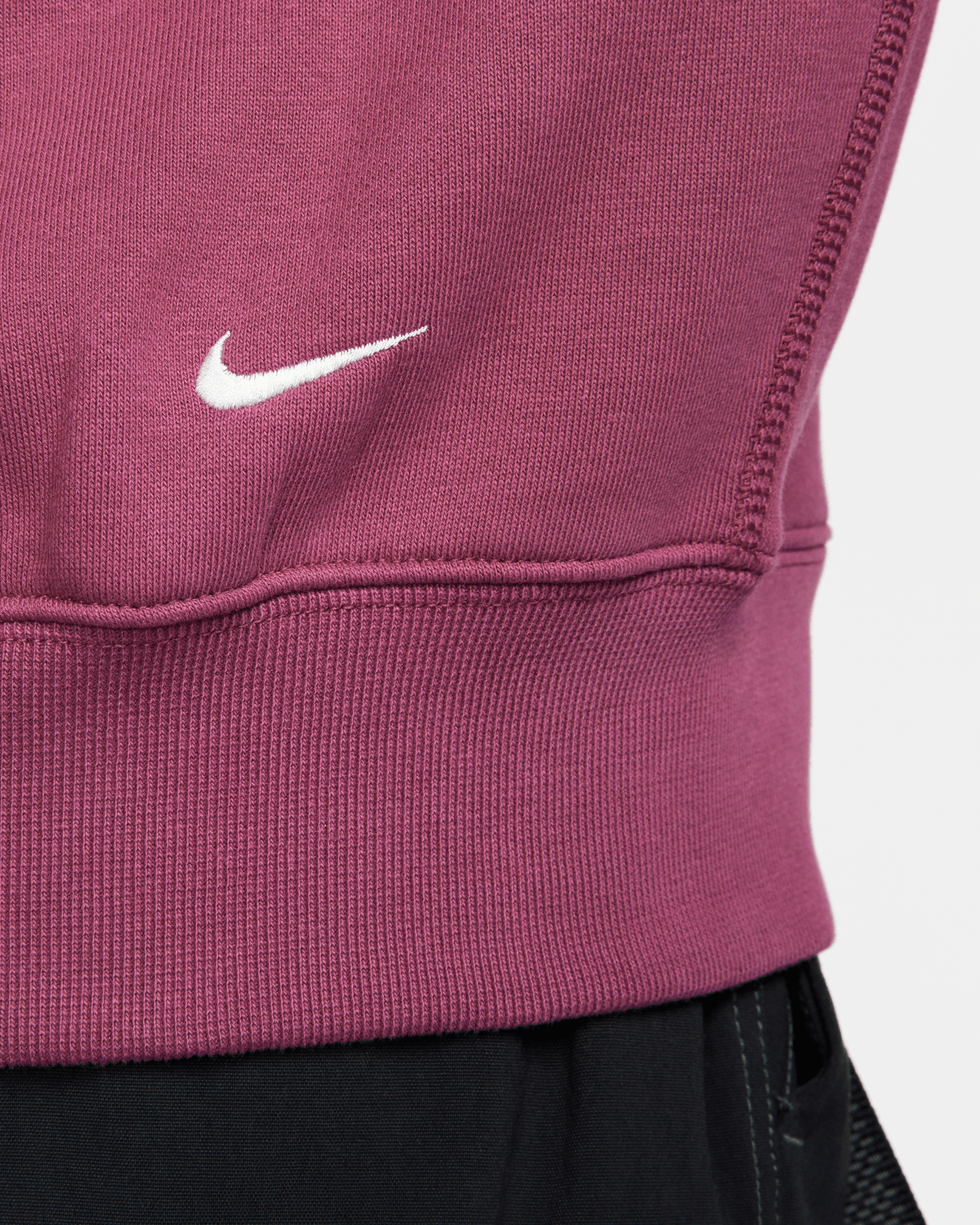 Therma-Fit Fleece Hoodie - Rosewood / Black / Summit White