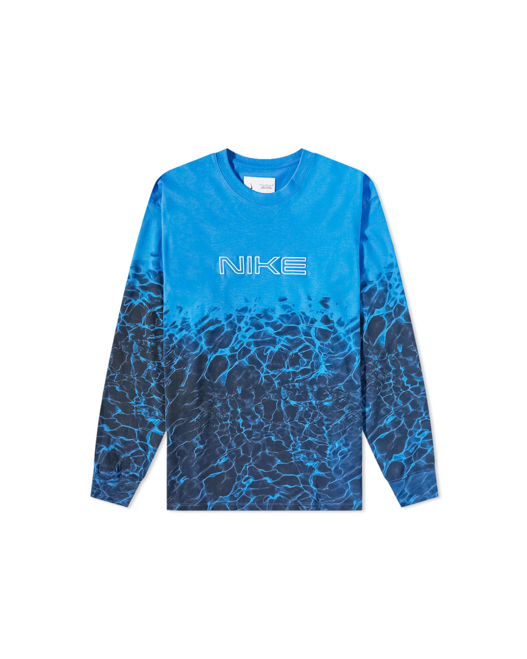 Kukini L/S T-shirt - Signal Blue / Black / White