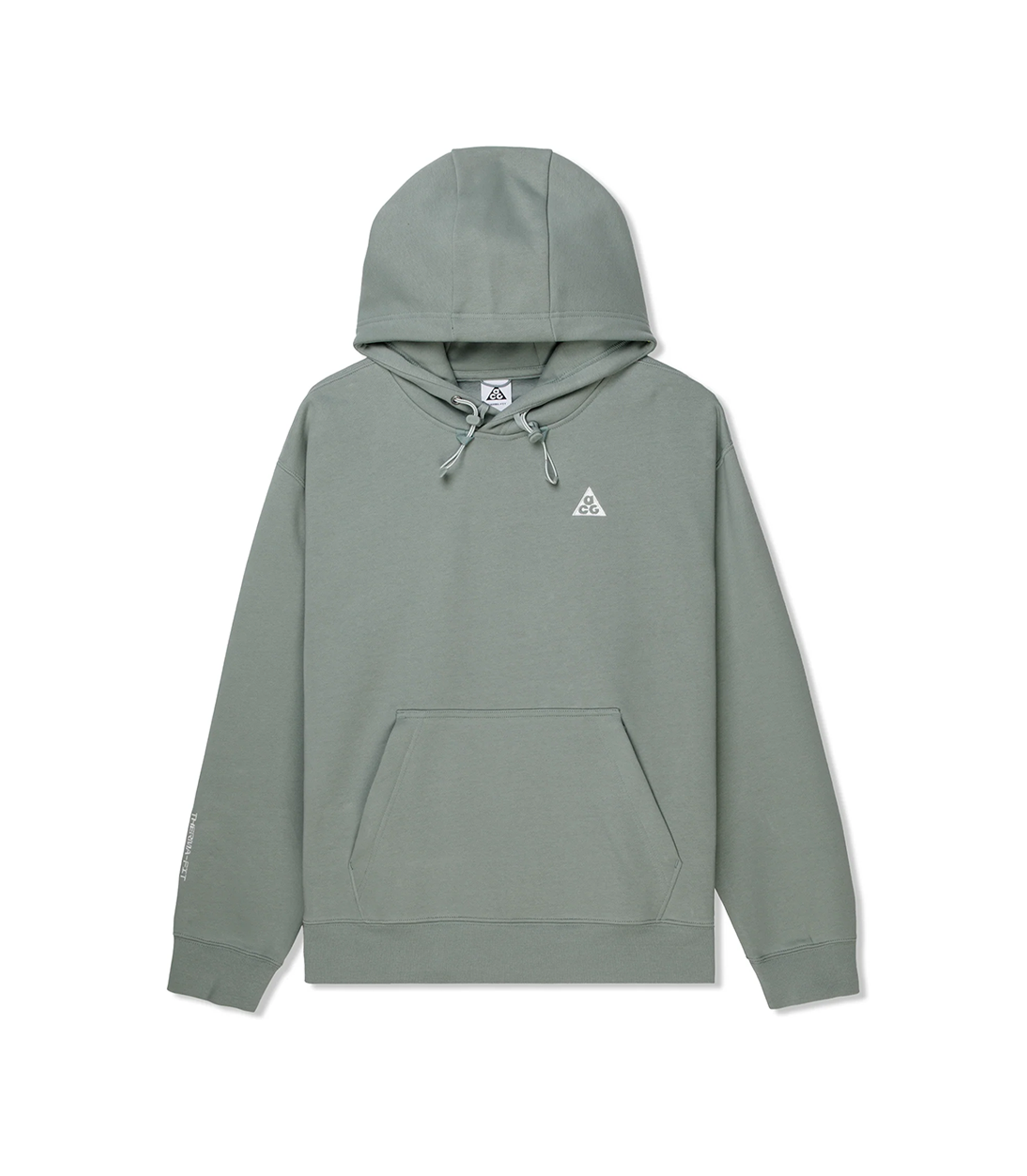 Therma-Fit Fleece Hoodie - Mica Green / Light Silver / Summit White