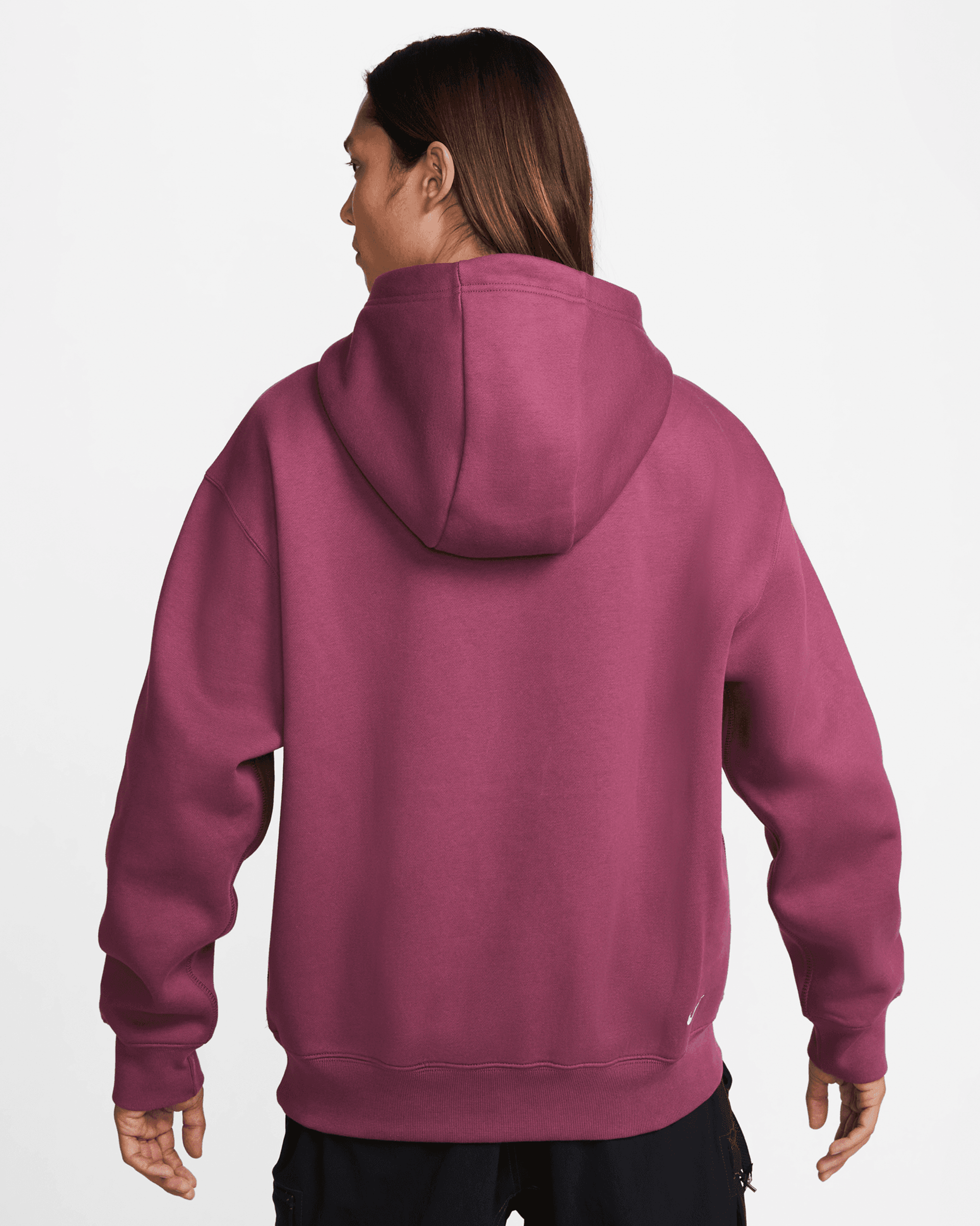 Therma-Fit Fleece Hoodie - Rosewood / Black / Summit White