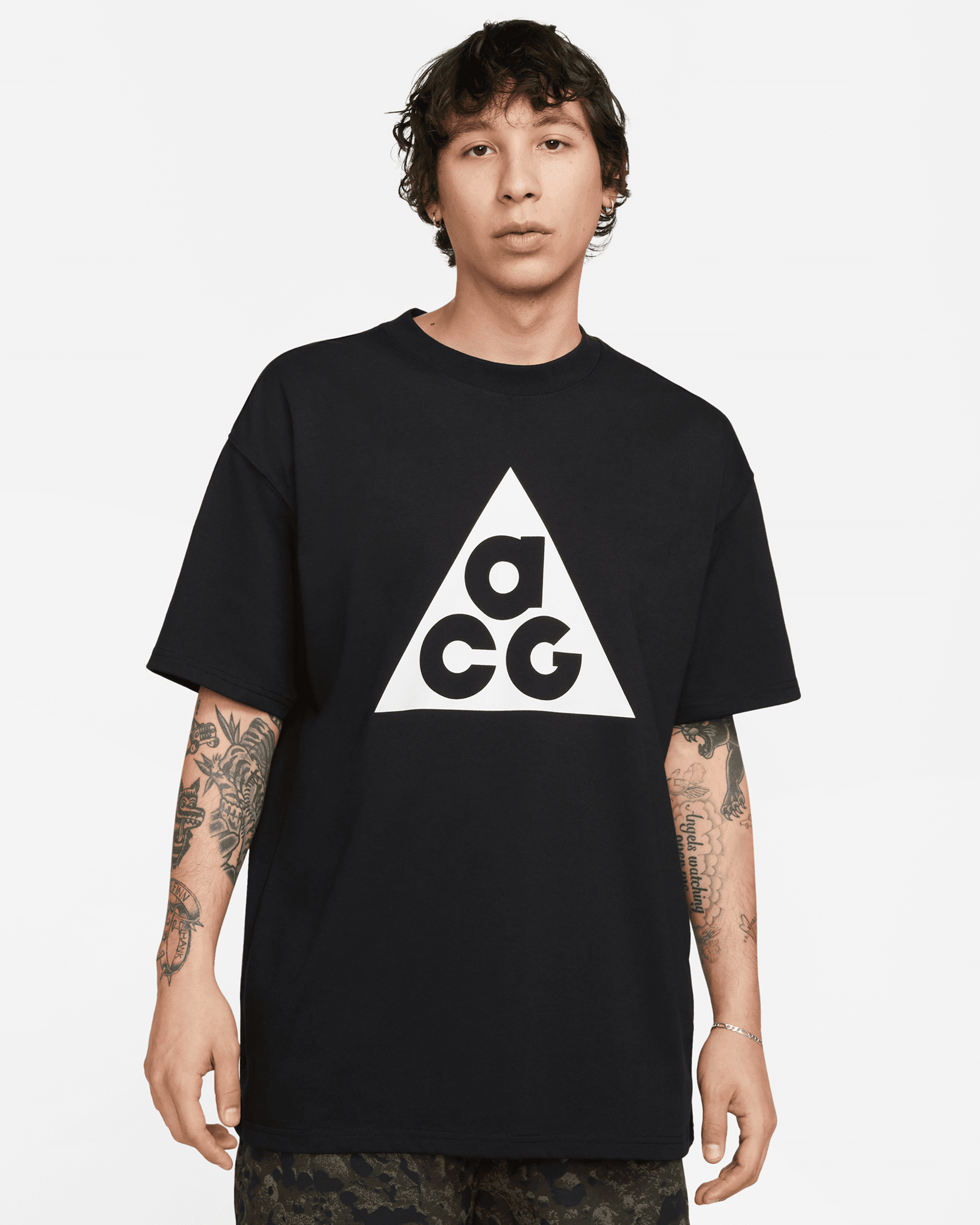 ACG Logo T-Shirt - Black / White