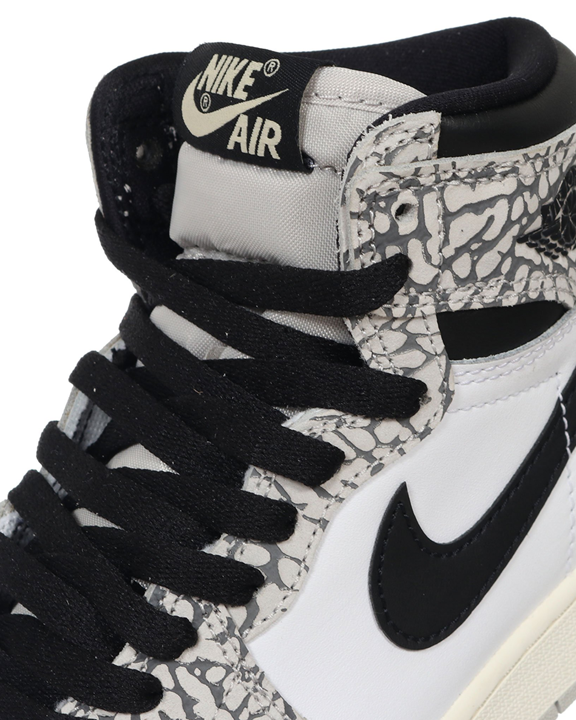 Air Jordan 1 High OG (GS) - Tech Gray / Muslin Black / White