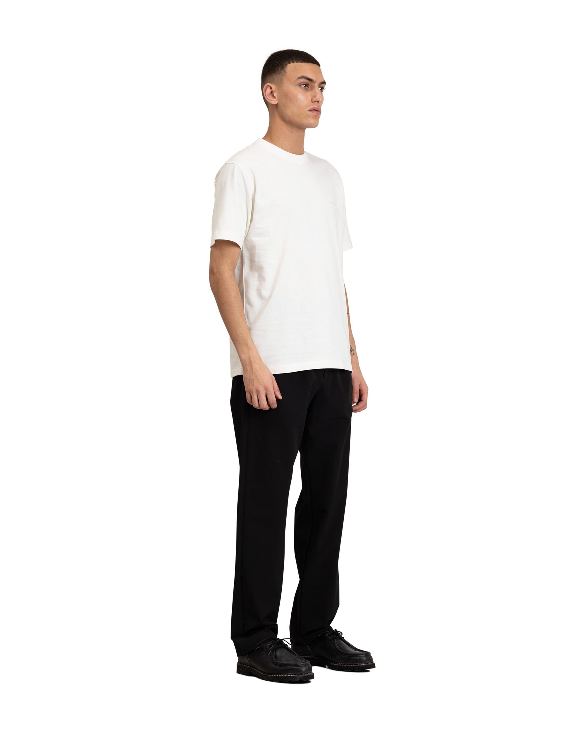 Johannes Heavy Logo T-Shirt - Ecru