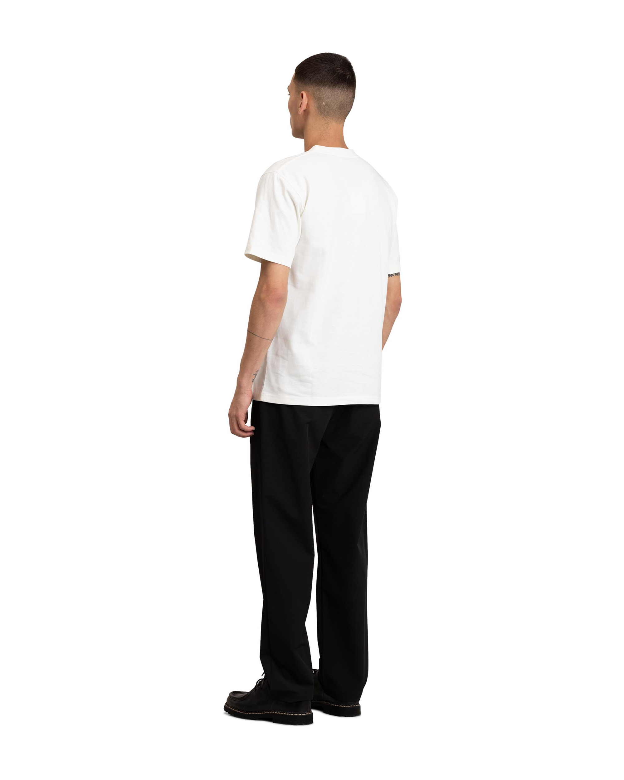 Johannes Heavy Logo T-Shirt - Ecru