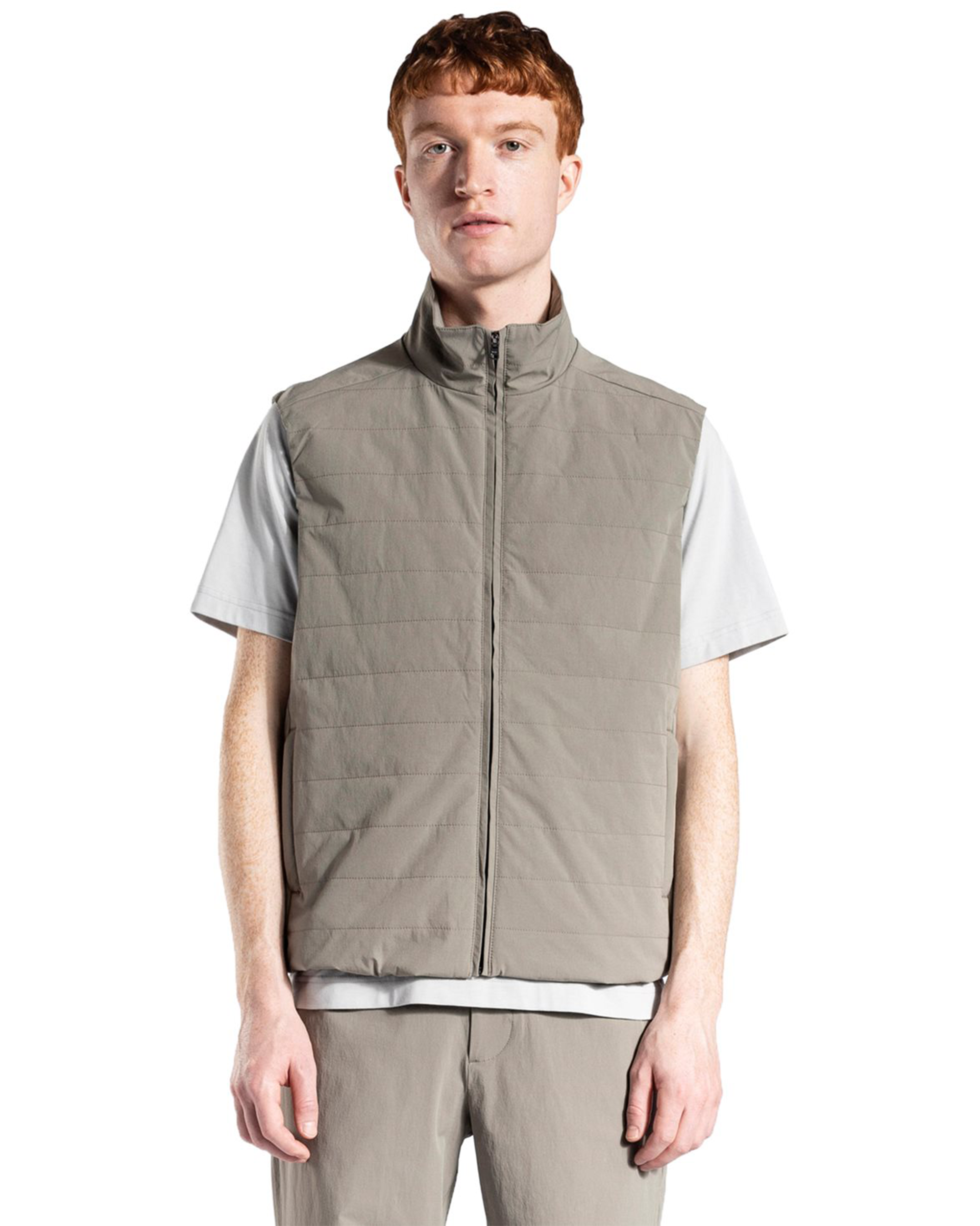 Birkholm Travel Light Vest - Concrete Gray