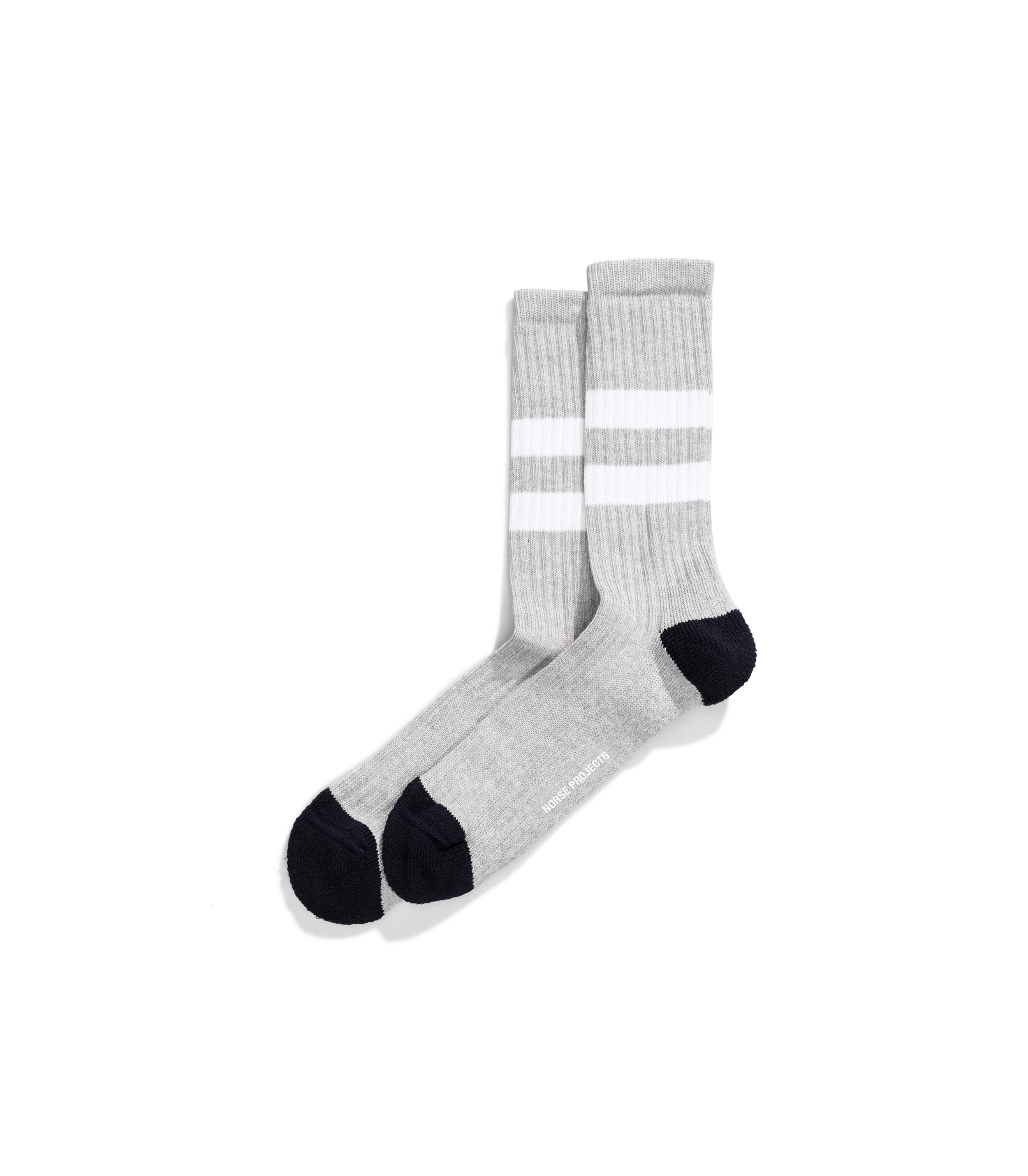 Bjarki Cotton Sport Socks - Light Gray Melange