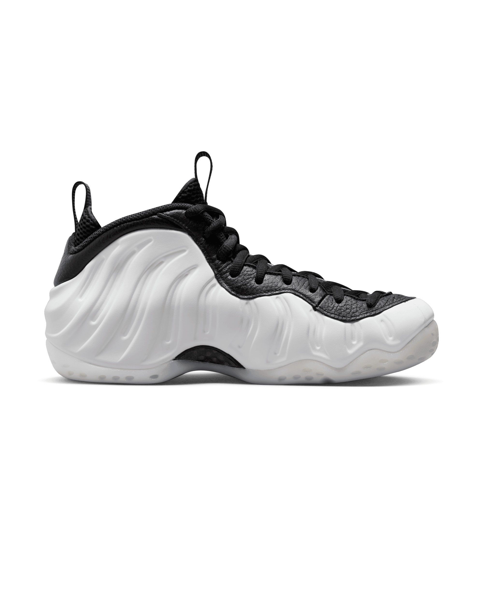 Air Foamposite 1 - White / Metallic Silver / Black Cobalt Bliss
