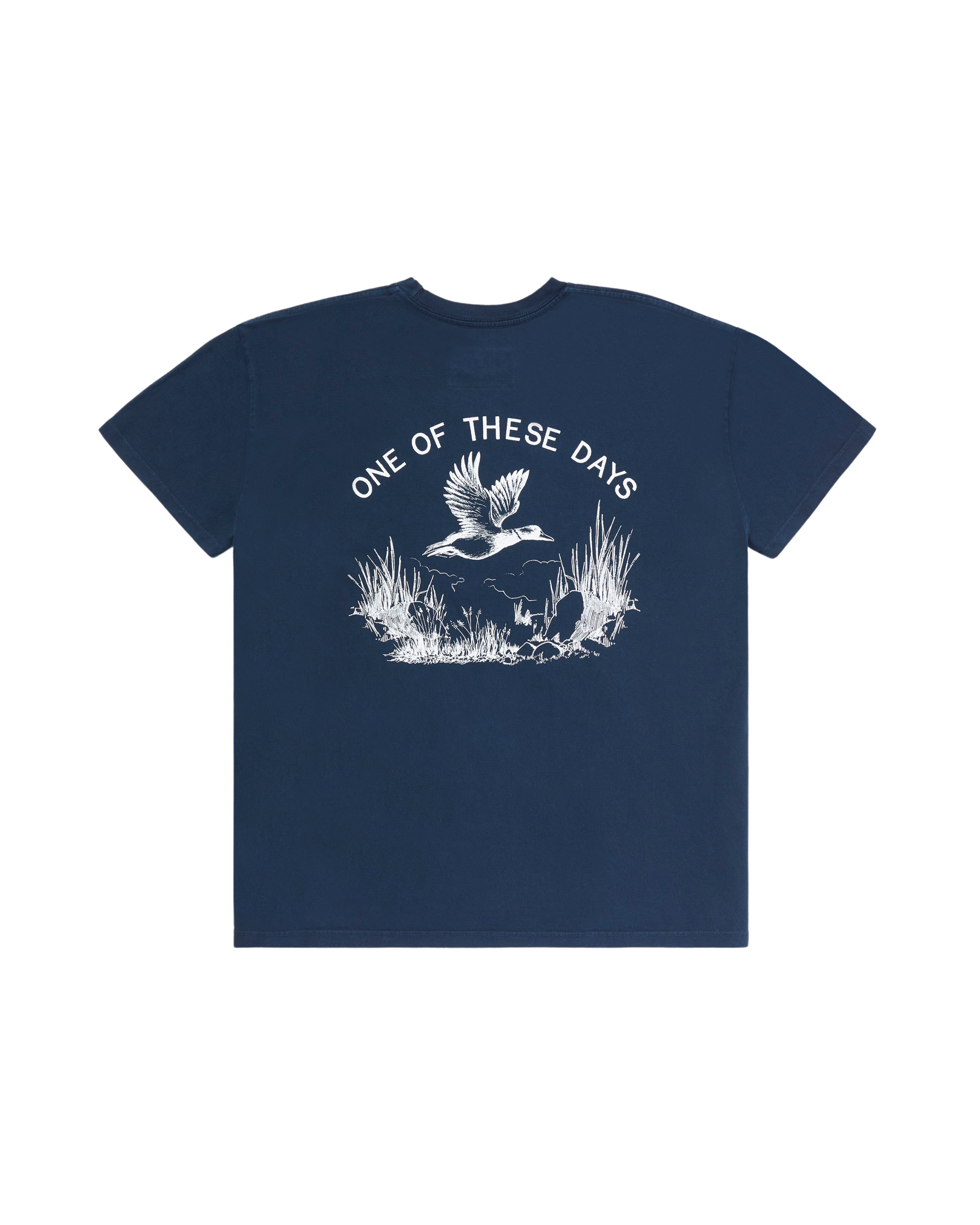 Mallard Hunt T-shirt - Navy