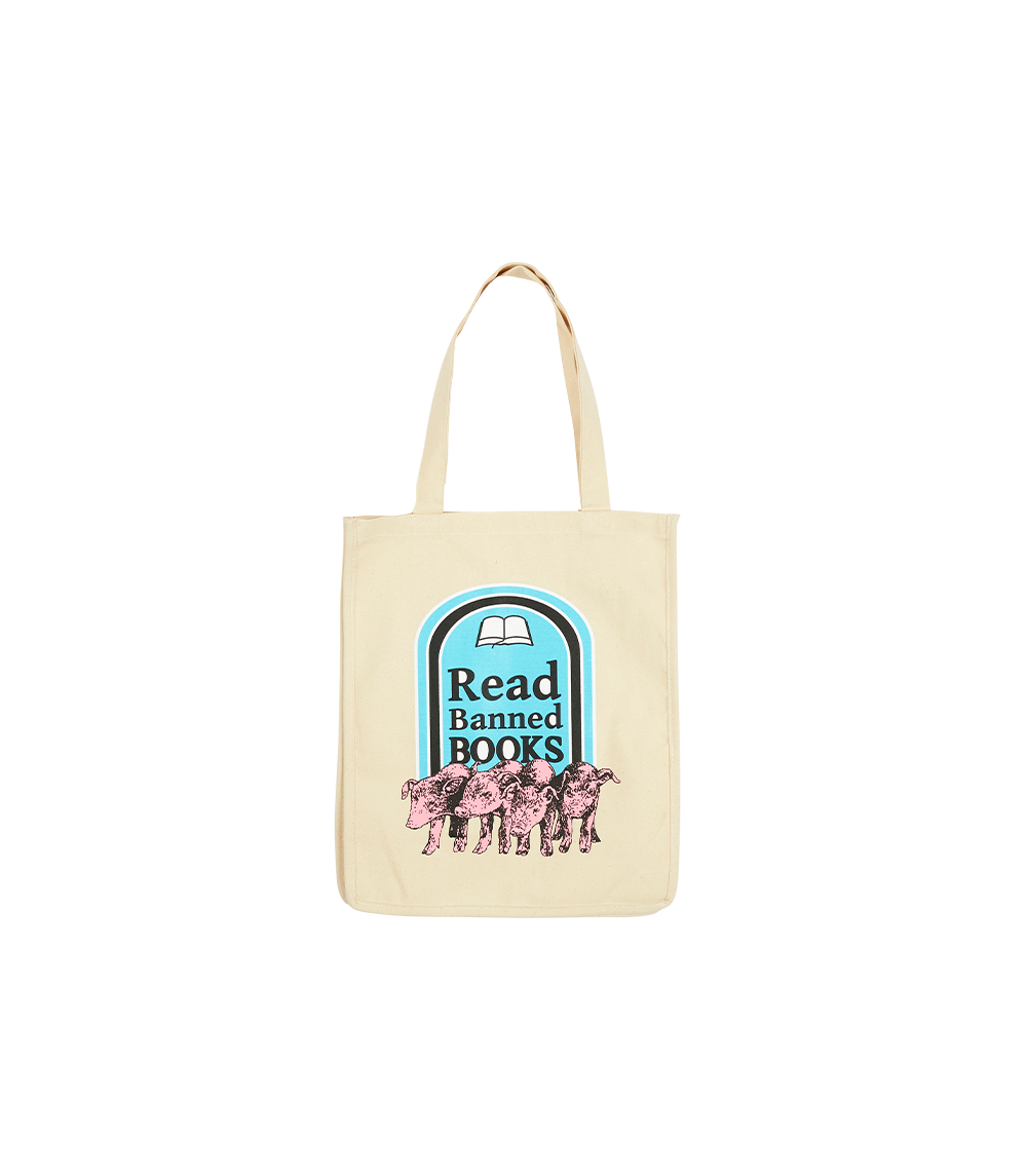 Banned Books Tote - Natural